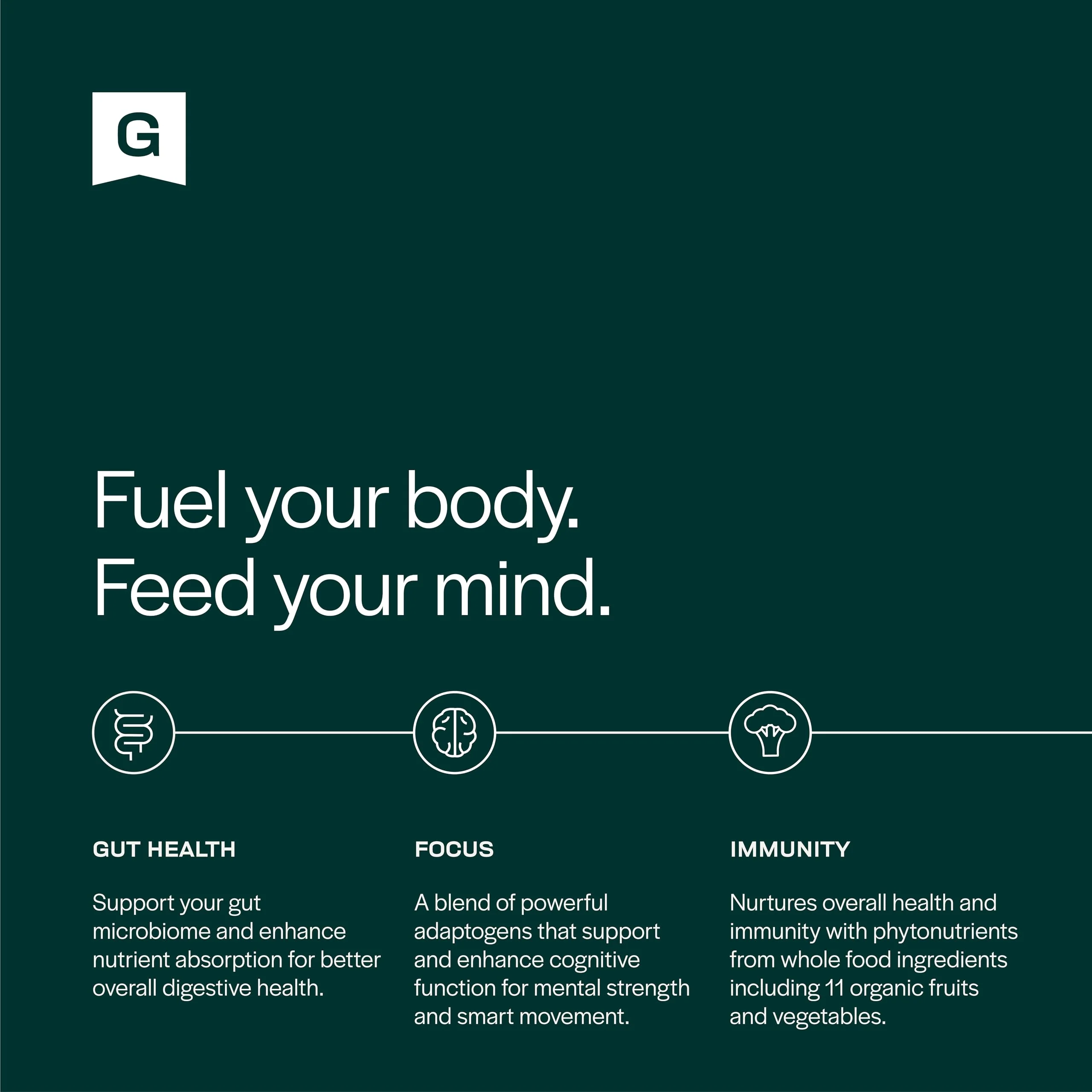 Gainful Daily Performance Greens Powder – Coconut Pineapple, Gut Health & Energy - Image 2