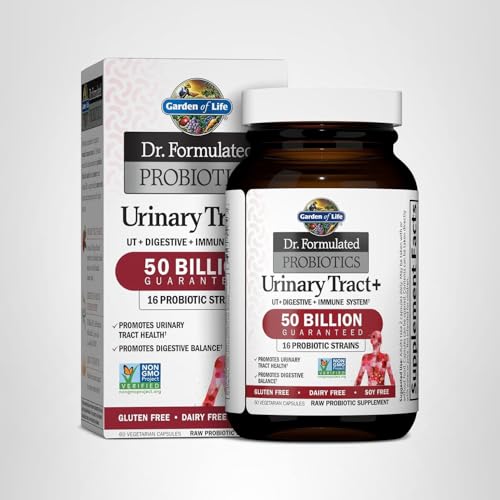 Garden of Life Dr. Formulated Probiotics Urinary Tract+ with Pacran Cranberry - 60 Vegetarian Capsules - Image 10