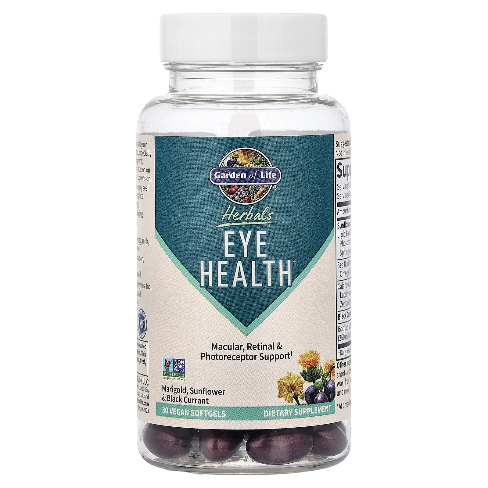 Garden of Life Herbals Eye Health – Lutein & Zeaxanthin | Non-GMO, Gluten-Free - Image 4