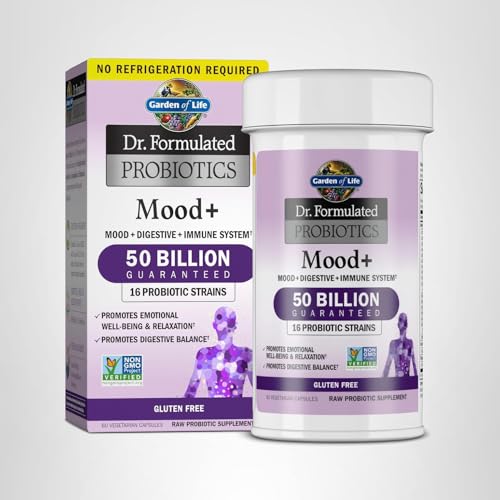 Garden of Life Mood+ Probiotics – Dr Formulated Mood Support with Ashwagandha, 60 Veggie Caps - Image 10