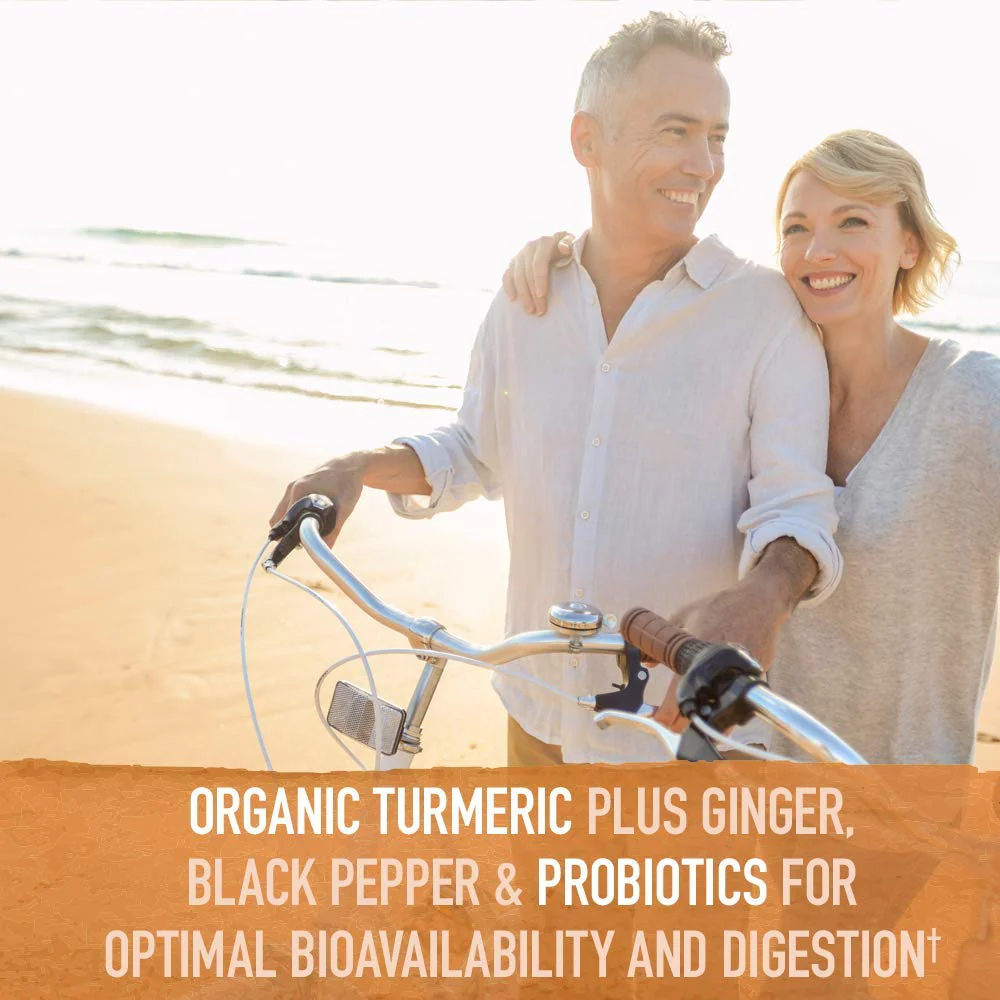 Garden of Life Organic Turmeric Extra Strength 100mg Curcumin – 120 Tablets - Image 4