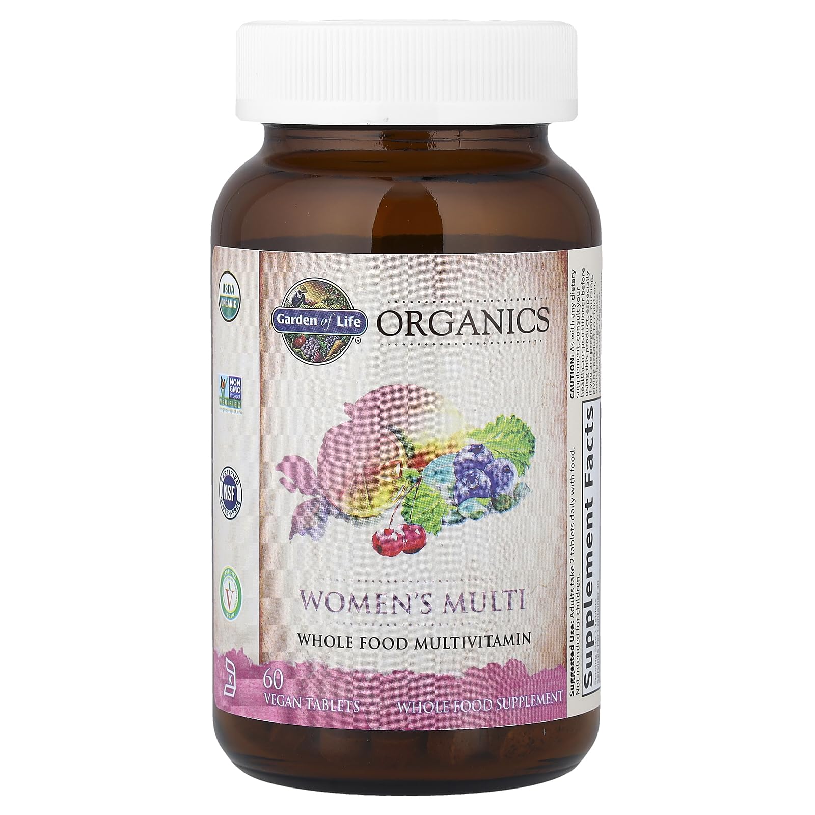 Garden of Life Organics Organic Women's Multivitamin – Vegan Whole-Food Women’s Multi - Image 3