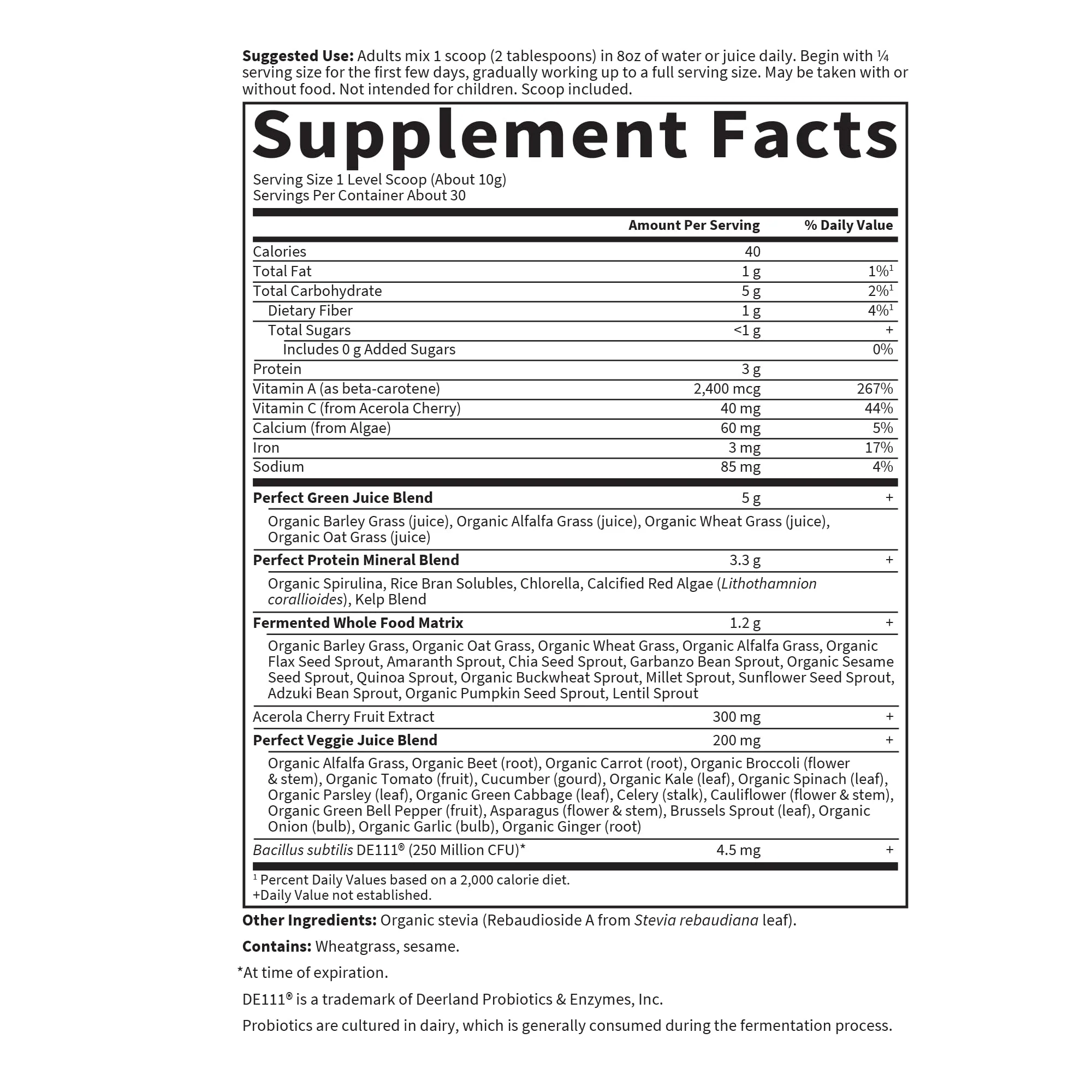 Garden of Life Perfect Food Super Green Formula – 30 Servings, 45 Superfoods - Image 5