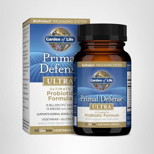 Garden of Life Primal Defense Ultra Probiotics – 15B CFU, 13 Strains, HSO, Vegetarian, 60 Capsules - Image 8