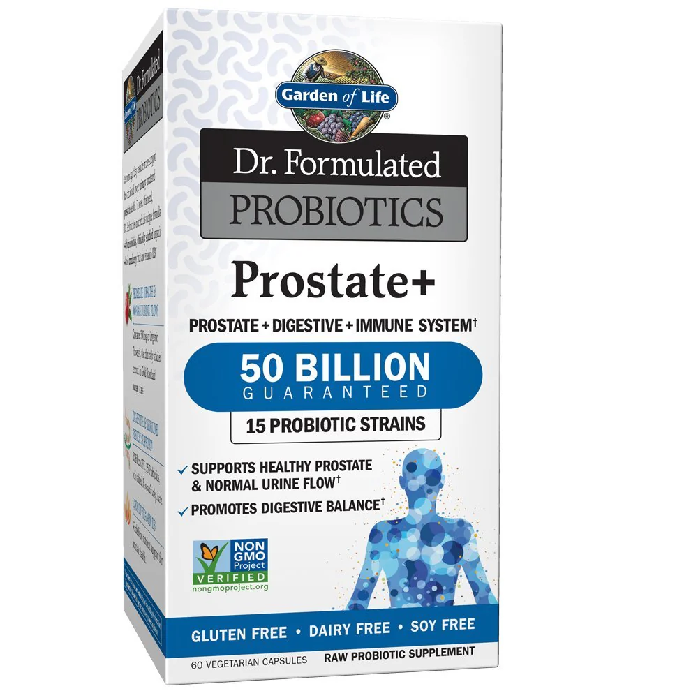 Garden of Life Probiotics Prostate+ | Prostate & Digestive Support