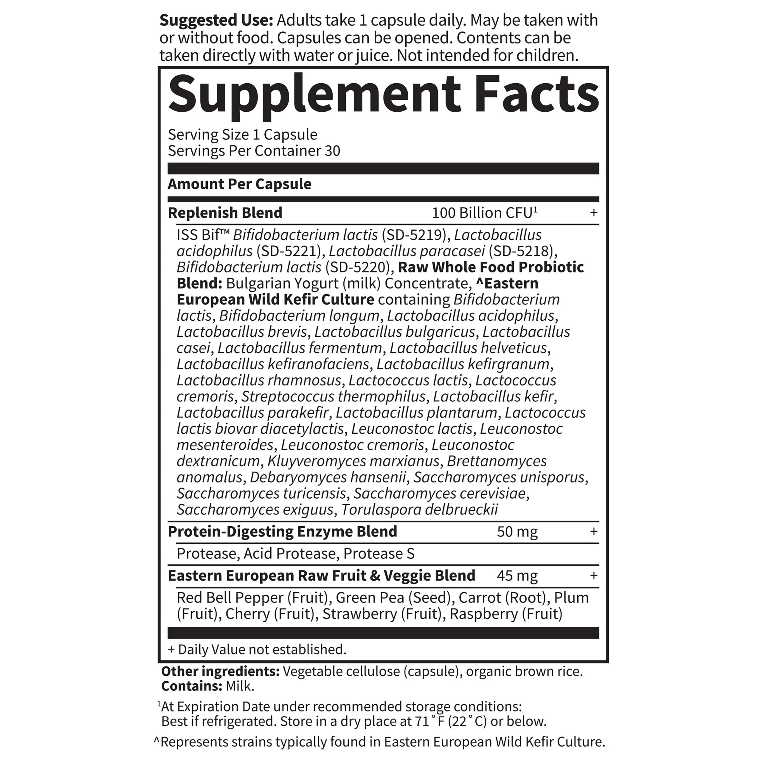 Garden of Life Probiotics Ultimate Care – 100B CFU, 34 Strains, 30 Capsules - Image 11