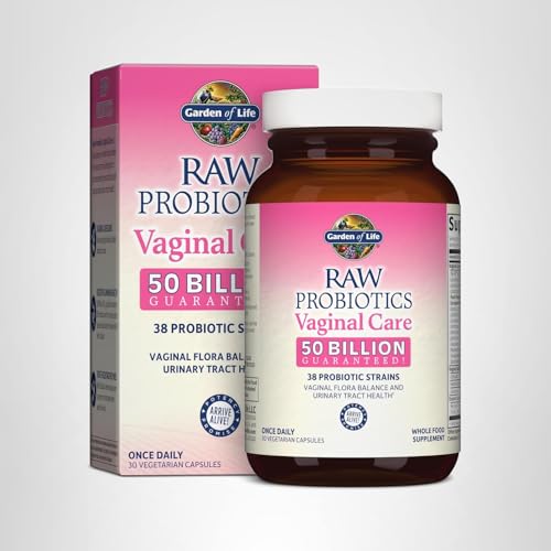Garden of Life Raw Probiotics: Women's Vaginal Care with Acidophilus – Yeast Balance, Urinary Tract Health, Gluten Free, 30 Vegetarian Capsules - Image 7