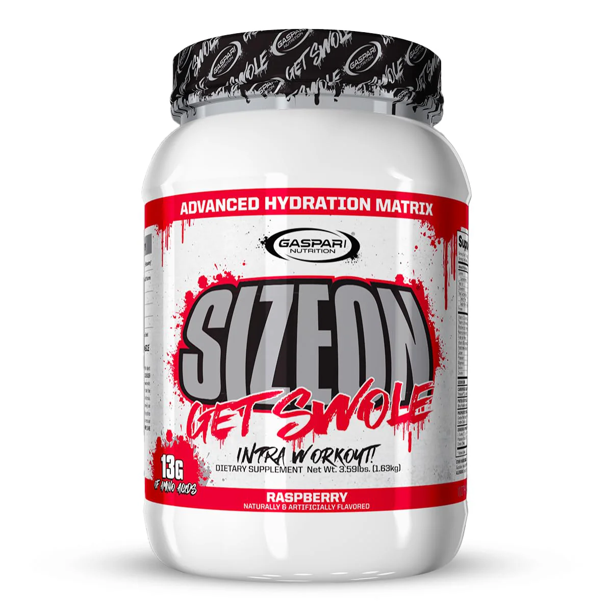 Gaspari SizeOn – Hybrid Intra-Workout Amino Acids & Creatine for Muscle Size & Recovery (3.59 lb Raspberry) - Image 10