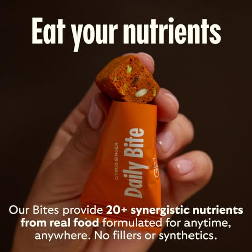GEM Daily Multivitamin Bite for Women & Men – 28 Servings, Real-Food Nutrition - Image 22