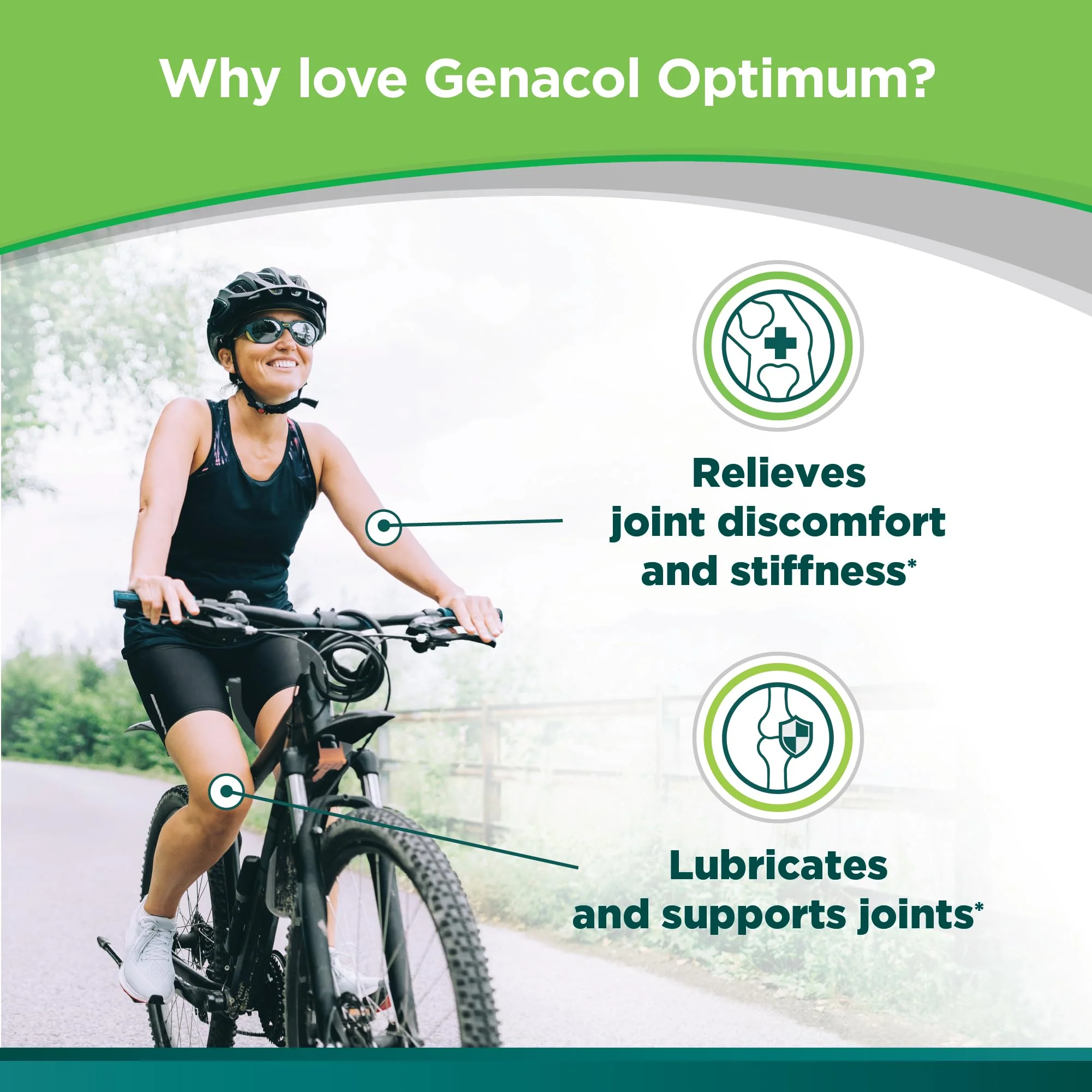 Genacol Optimum: Joint Support Tablets with Glucosamine, Chondroitin, MSM & Ultra-Hydrolyzed Collagen - 180 Count - Image 21