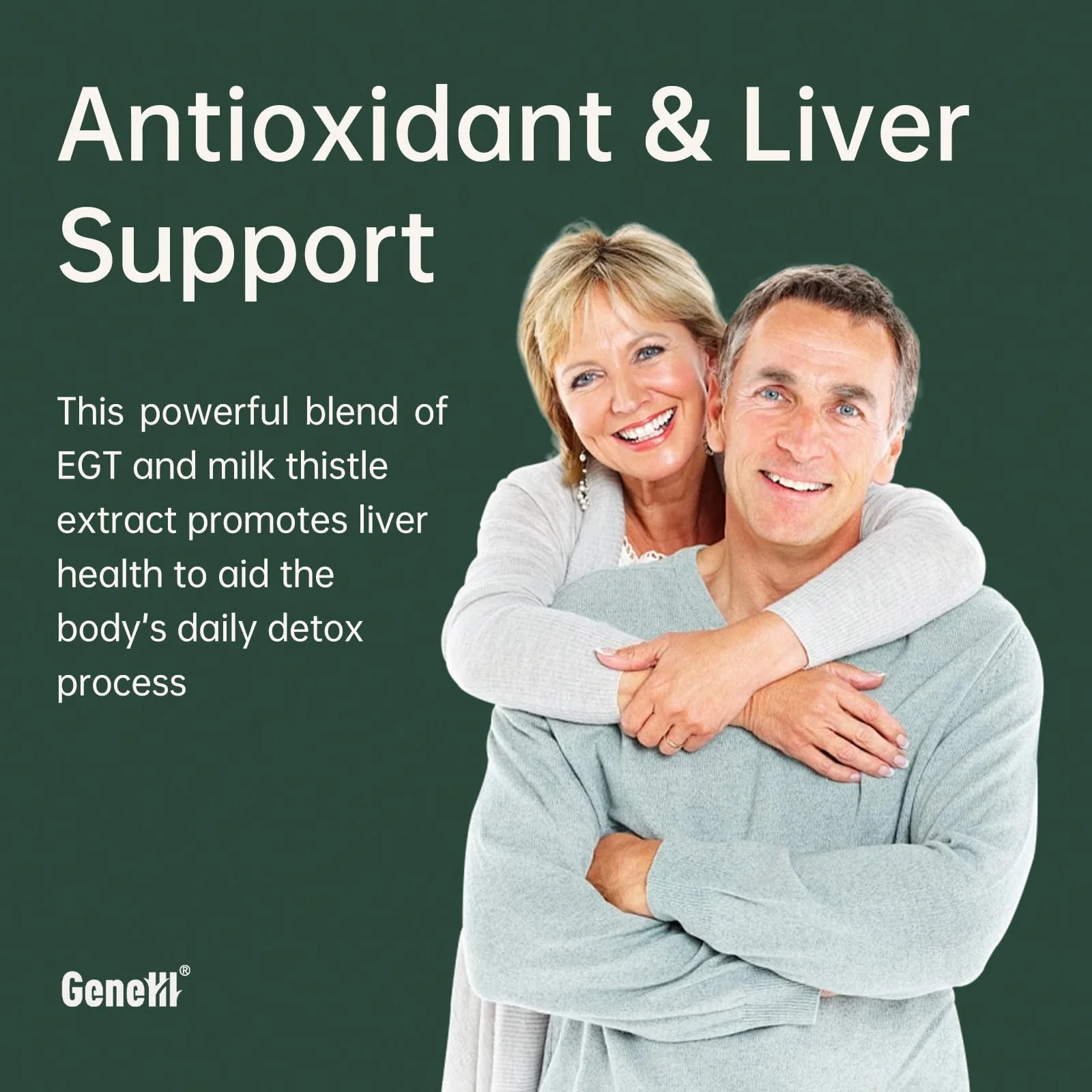 GENEIII Milk Thistle + L-Ergothioneine – Liver & Cellular Health Support | 30mg Ergothioneine | Vegan, Non-GMO | 30 Count - Image 6