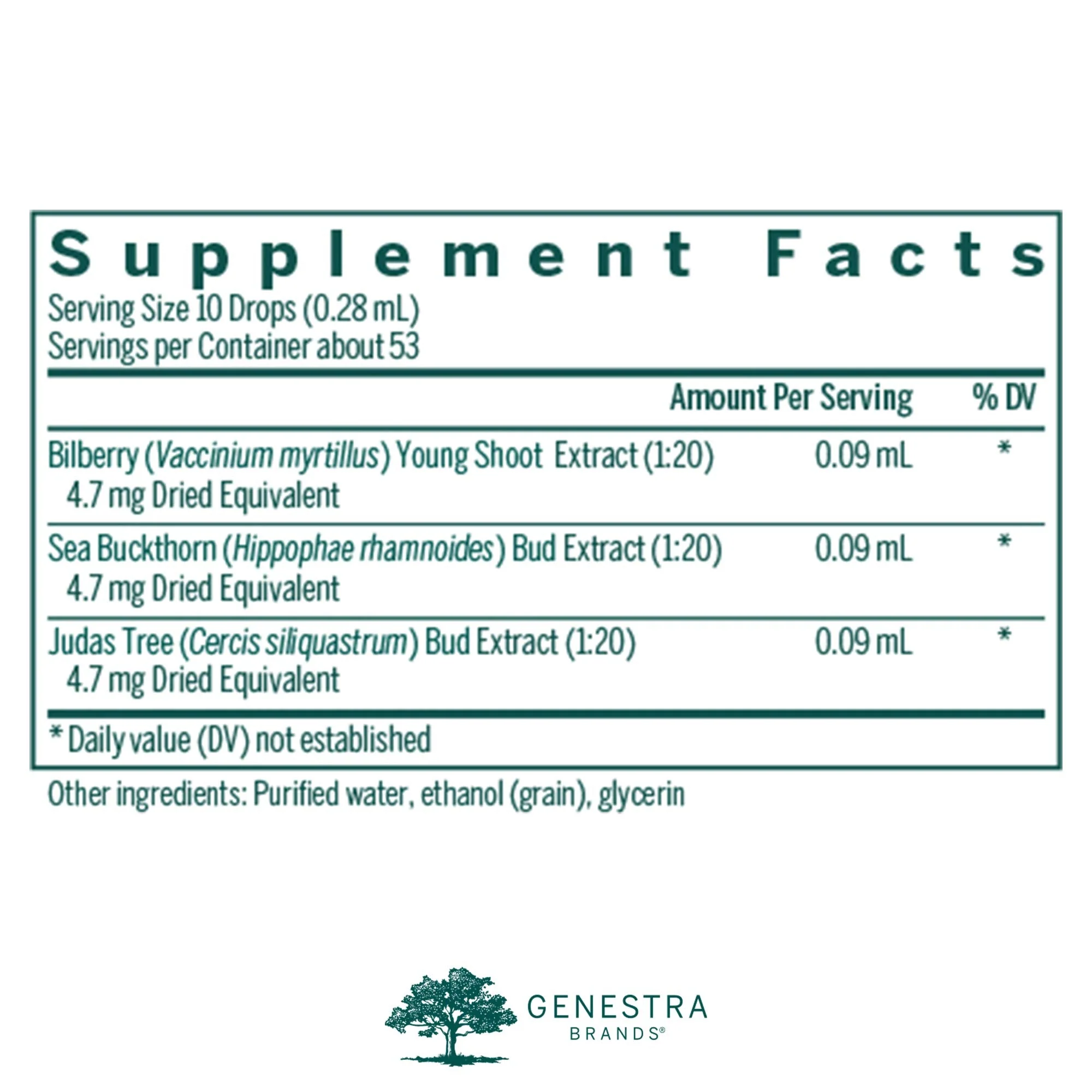 Genestra Brands Ocu-gen | Bilberry, Sea Buckthorn & Judas Tree | 0.5 fl oz - Image 11