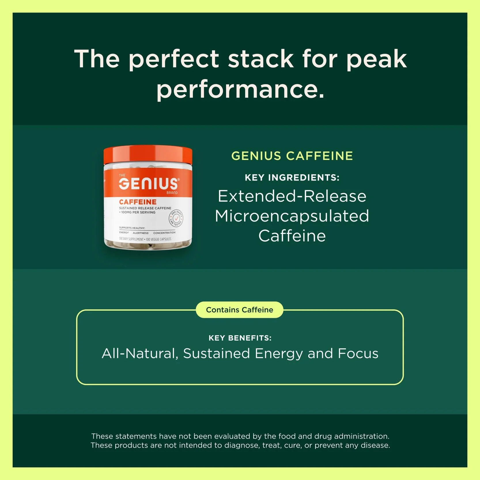 Genius Burn Thermogenic Fat Burner - 60 Diet Veggie Pills for Metabolism, Focus & Appetite Control - Image 6