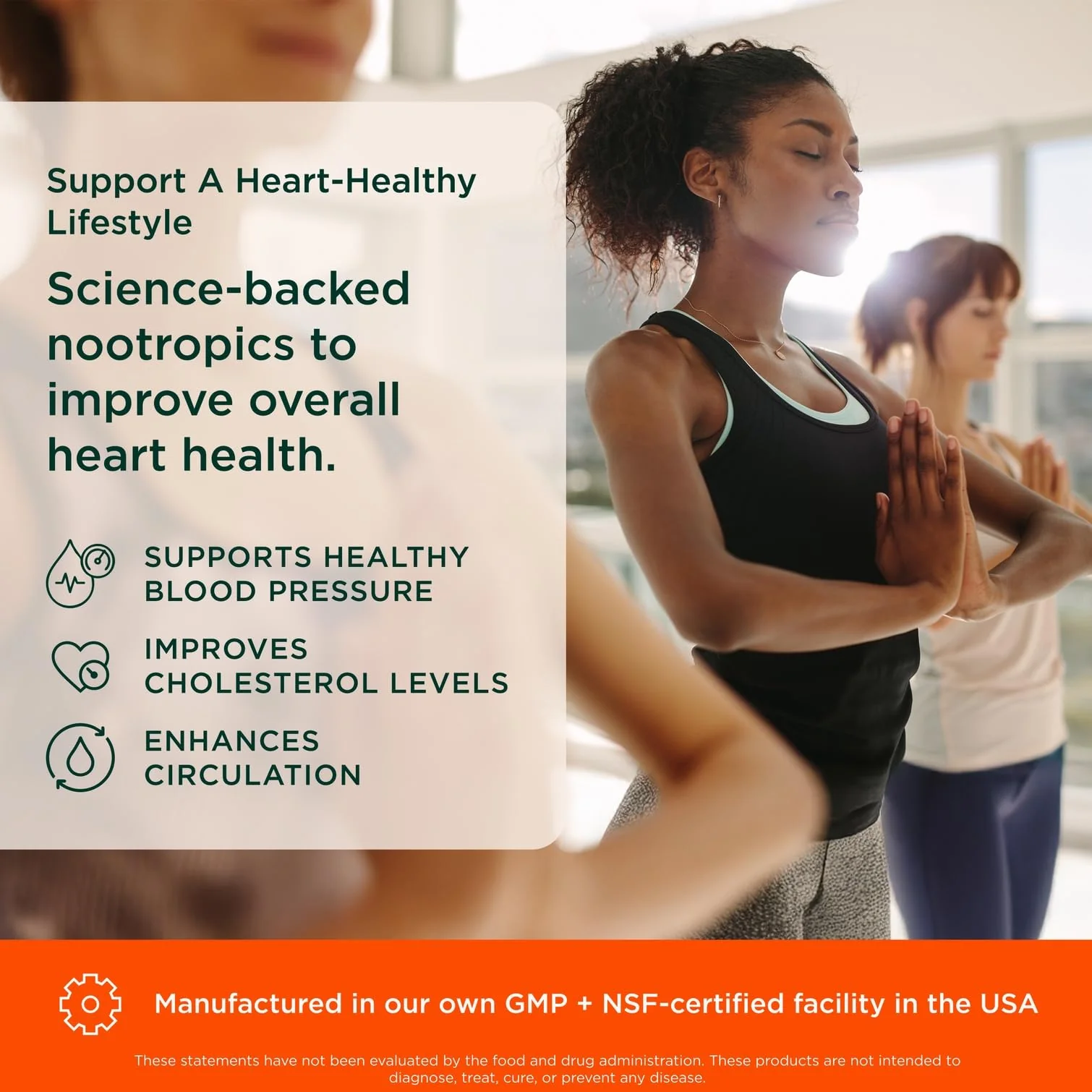 Genius Heart - Daily Heart Support Supplement | Vegan, Non-GMO, Gluten-Free | 60 Veggie Pills - Image 3
