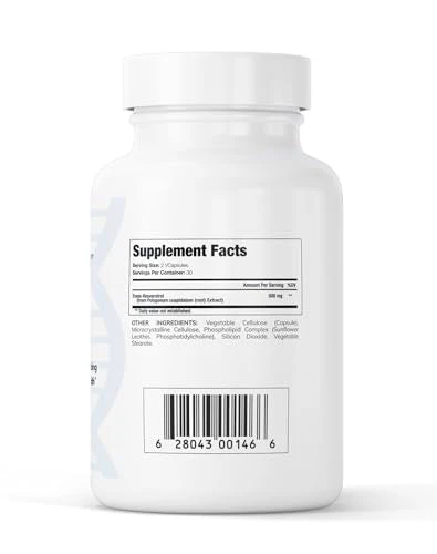 GenuinePurity Liposomal Trans-Resveratrol 500mg | Activates Sirtuins | Vegan, Gluten Free | USA Made | 60 Capsules - Image 2