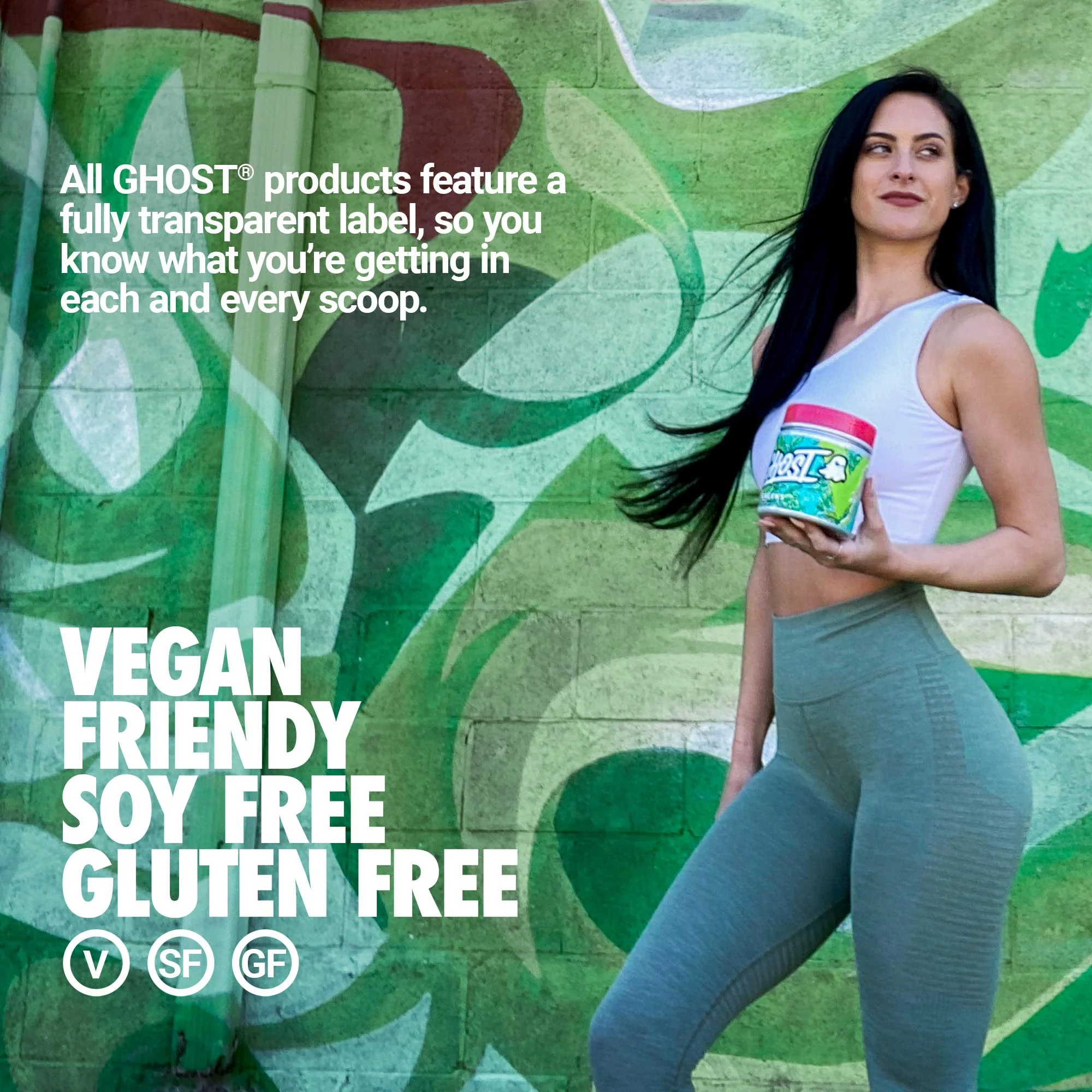 GHOST Greens Powder Guava Berry – 30 Servings | 19 Greens & Reds, Probiotic & Digestive Enzymes, Gluten-Free - Image 11