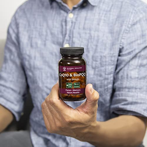 Global Healing Center CoQ10 & BioPQQ with Himalayan Shilajit — Heart & Brain Support - Image 3