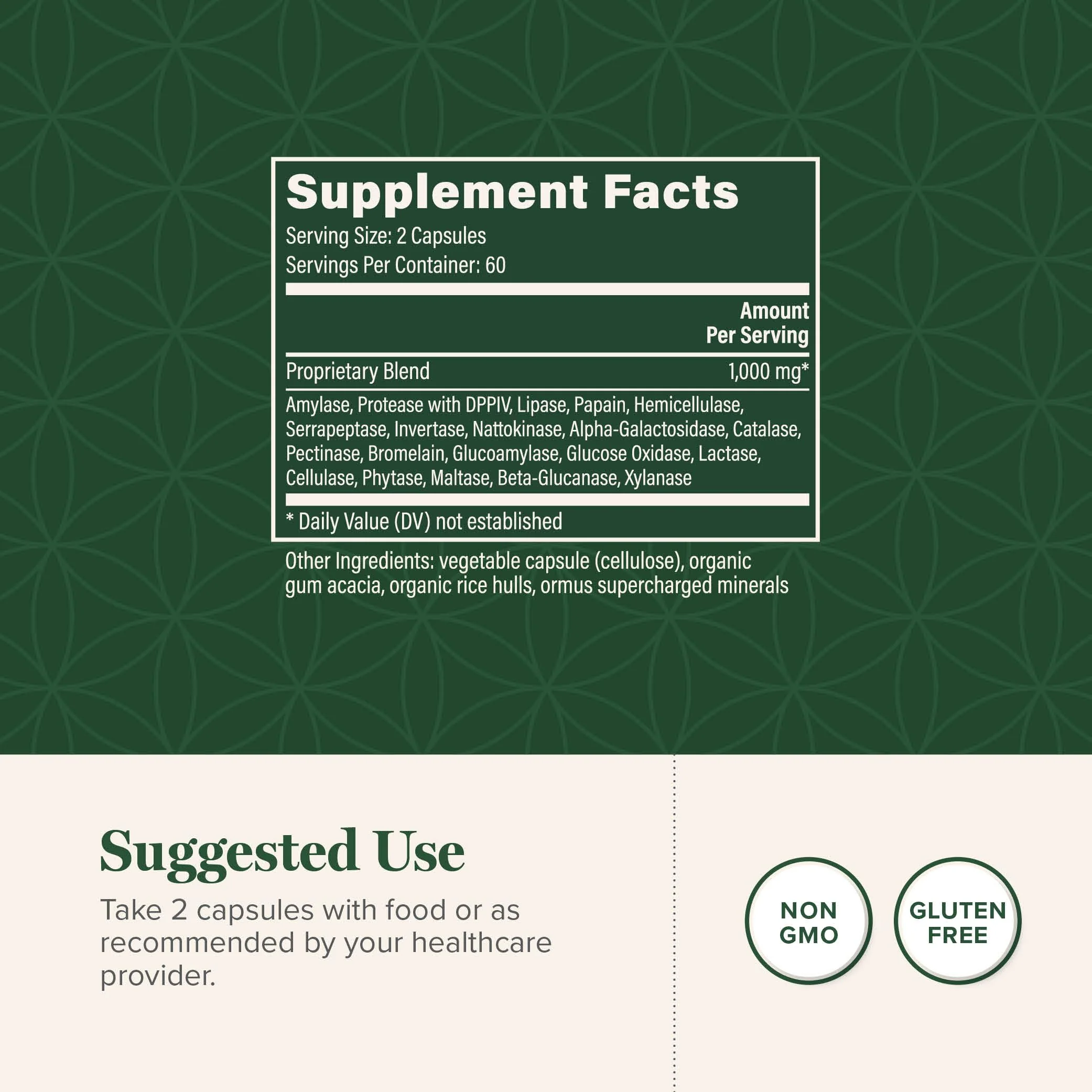 Global Healing Center Ultimate Enzymes – Systemic & Digestive Enzymes for Digestive Health & Immune Support - Image 9