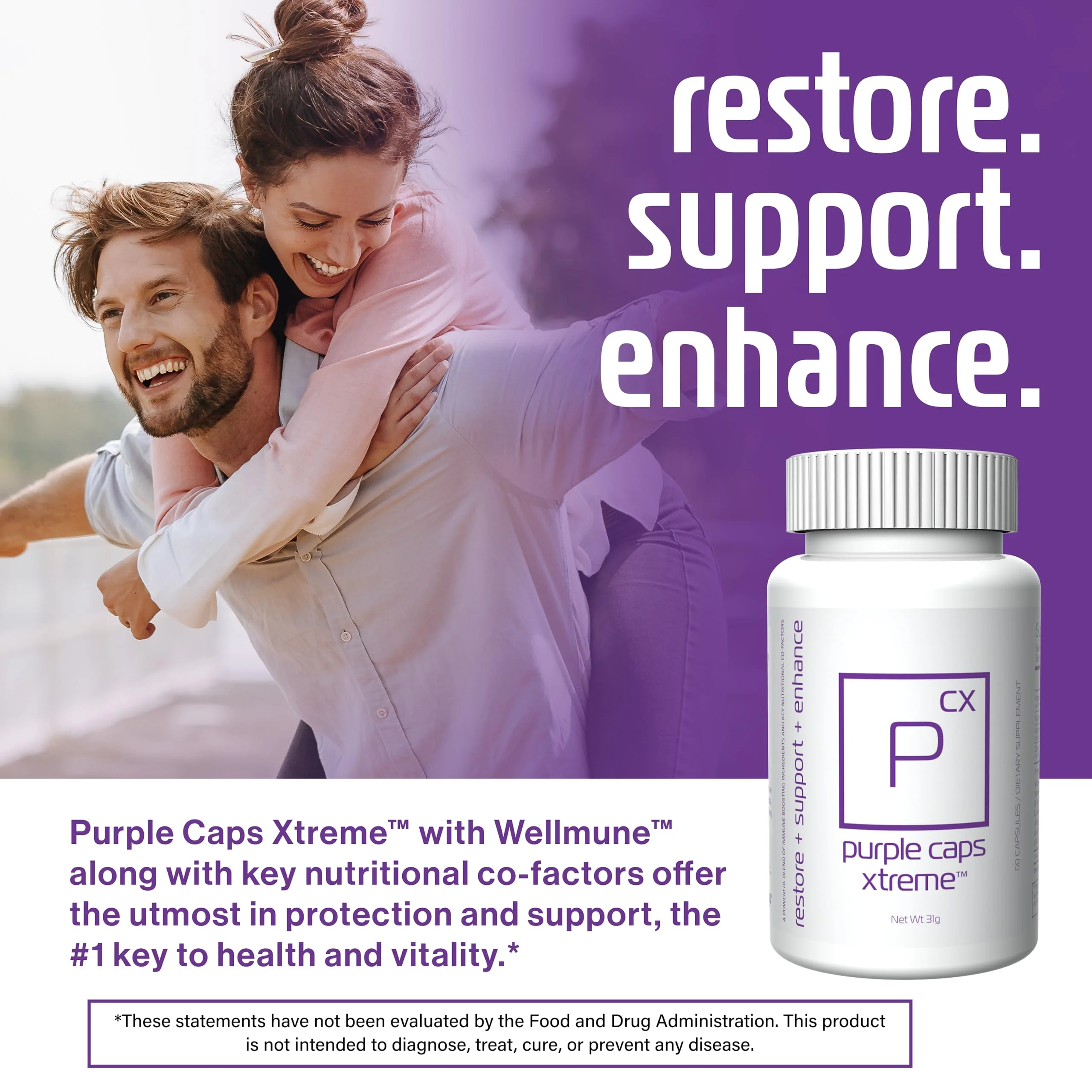 Global Purple Caps Xtreme by Rotkin Wellness - 60 Capsules | Vitamins & Minerals - Image 6