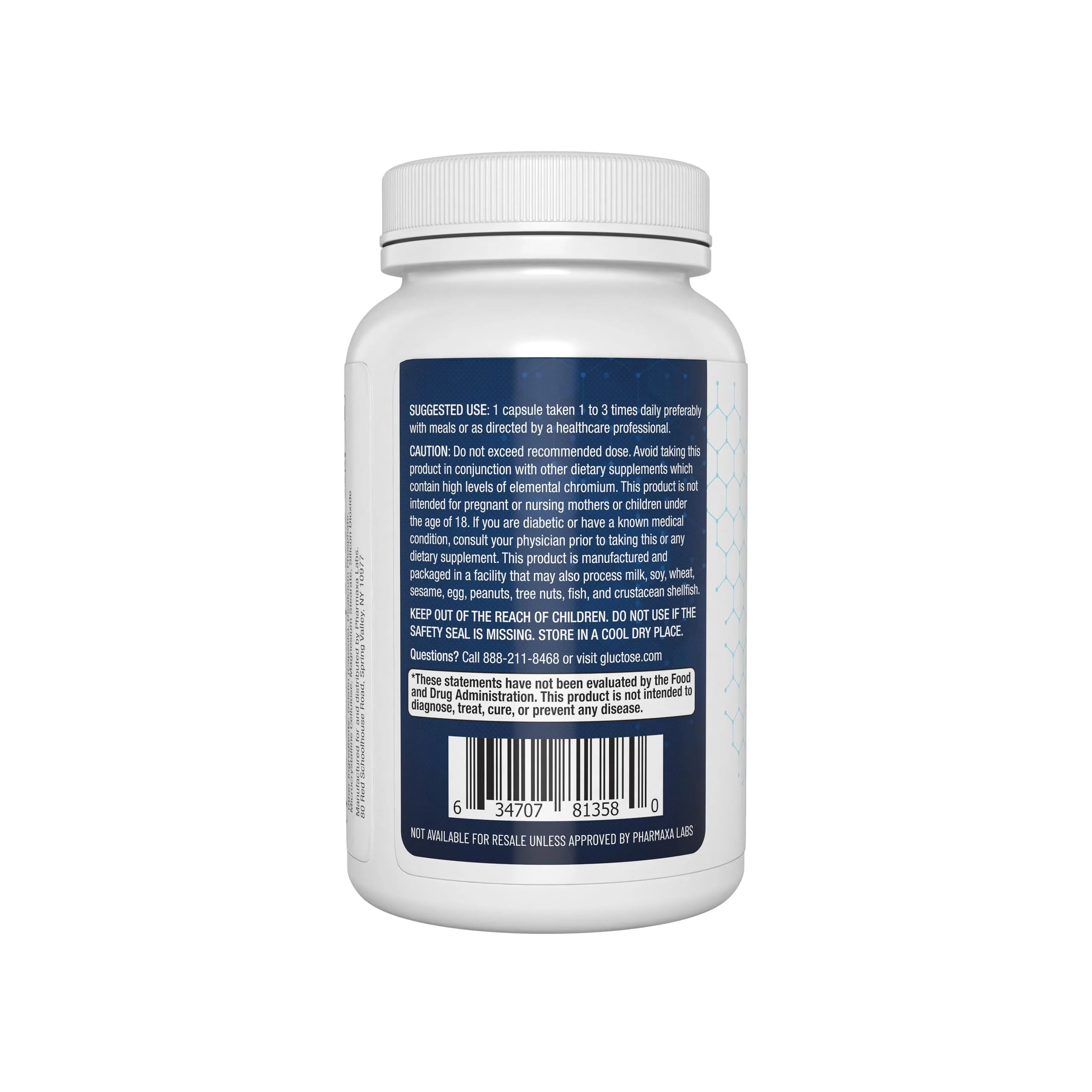 Gluctose Blood Health Support Supplement – 90 Day Supply (90 Capsules) - Image 3