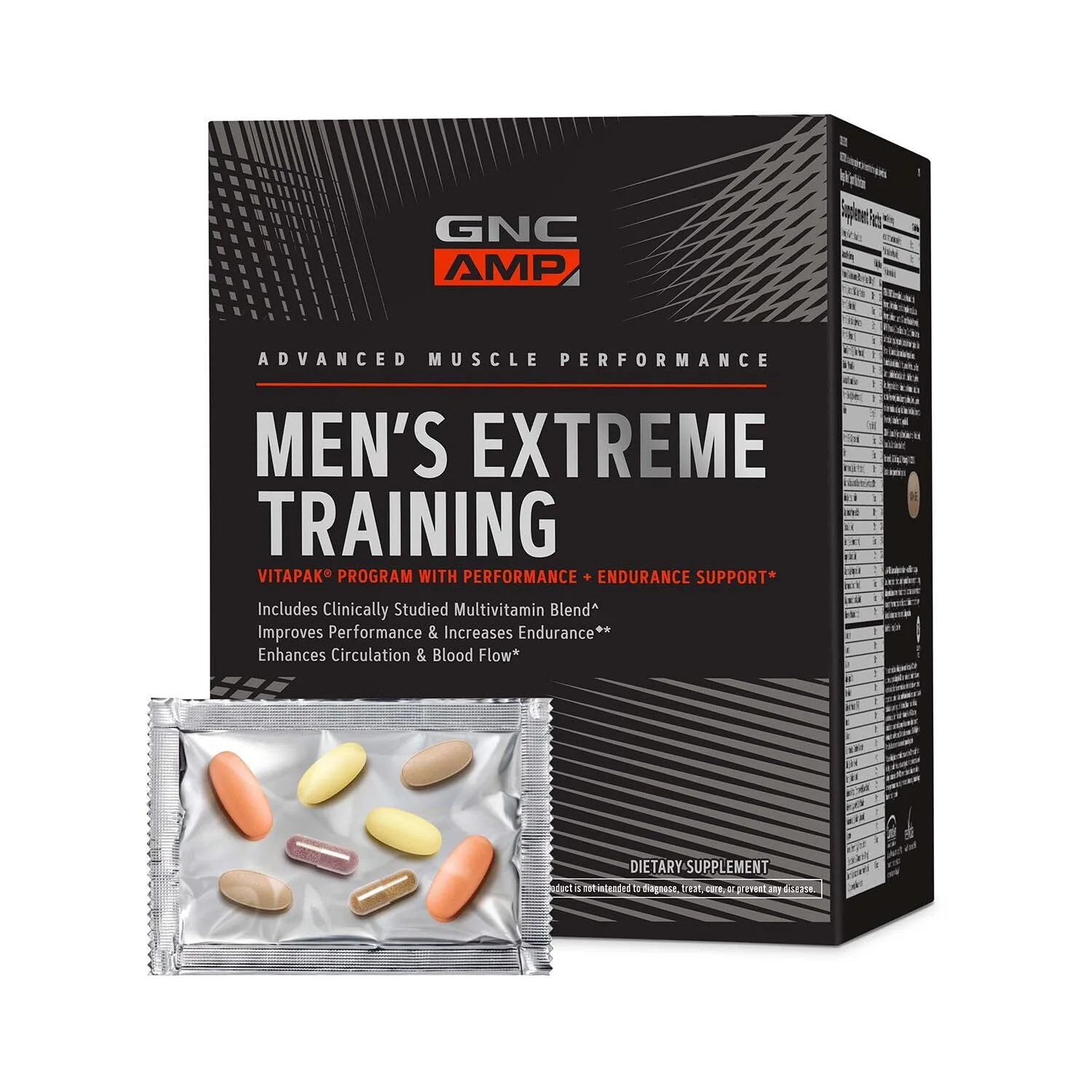 GNC AMP Men’s Extreme Training Vitapak – 5 Products in 1 for Performance & Endurance (30 Day Supply) - Image 10