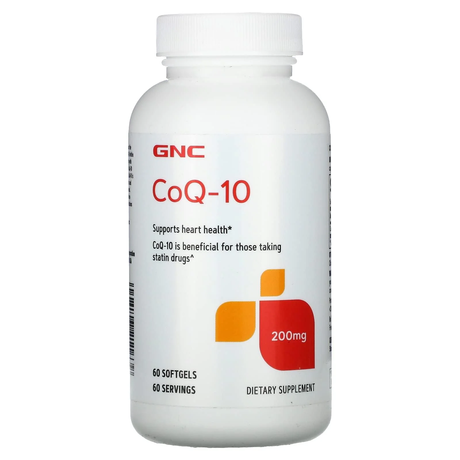 GNC CoQ10 200mg Supplement, Supports Heart Health, 60 Servings - Image 3