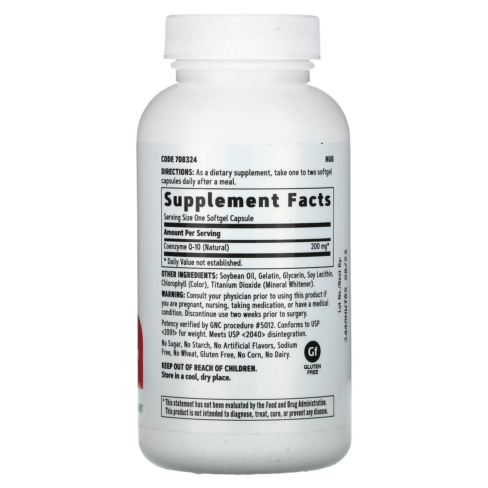 GNC CoQ10 200mg Supplement, Supports Heart Health, 60 Servings - Image 4
