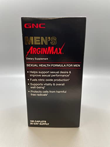 GNC Mens ArginMax – Timed-Release Sexual Health Supplement for Men | 180 Count - Image 2
