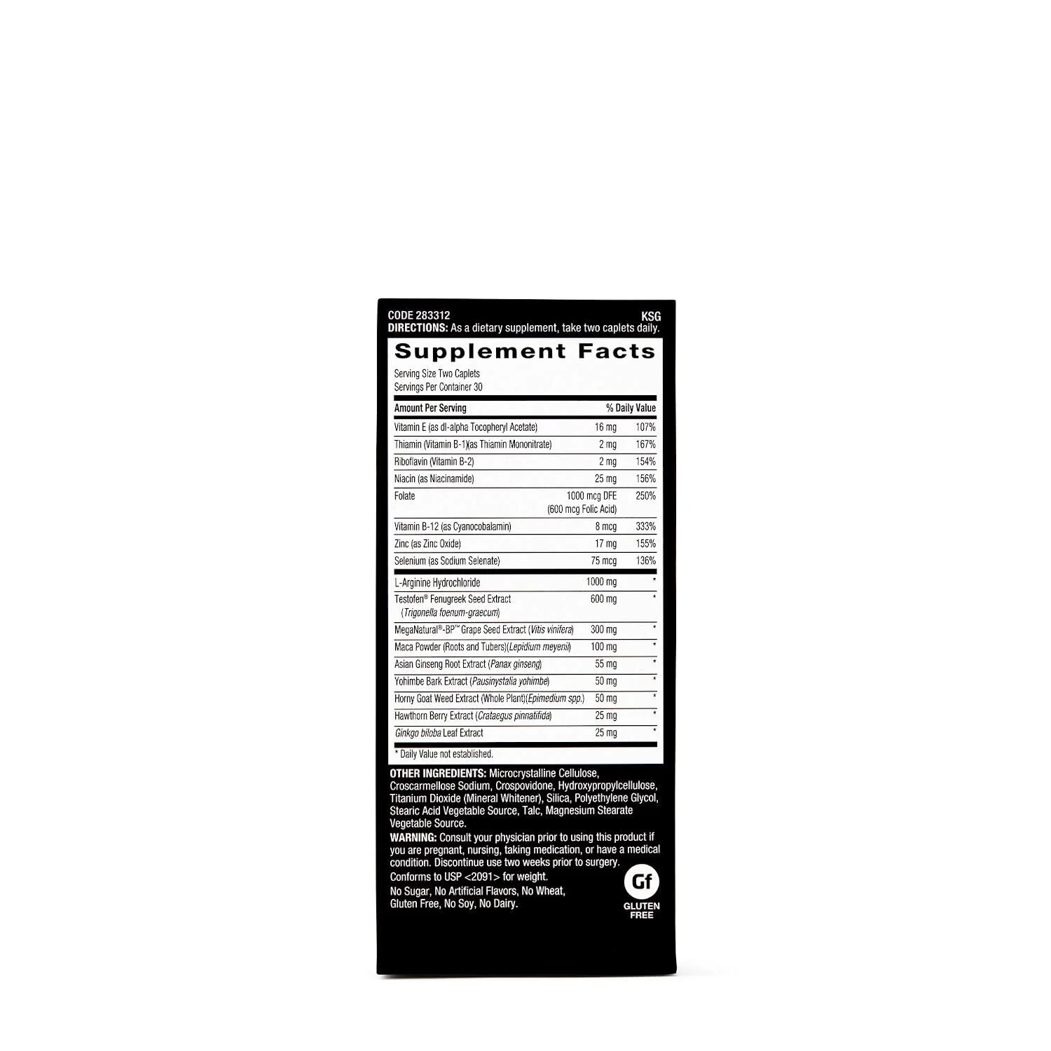 GNC Men's Staminol Ultra – 60 Caplets | Supports Sexual Health & Vitality - Image 2