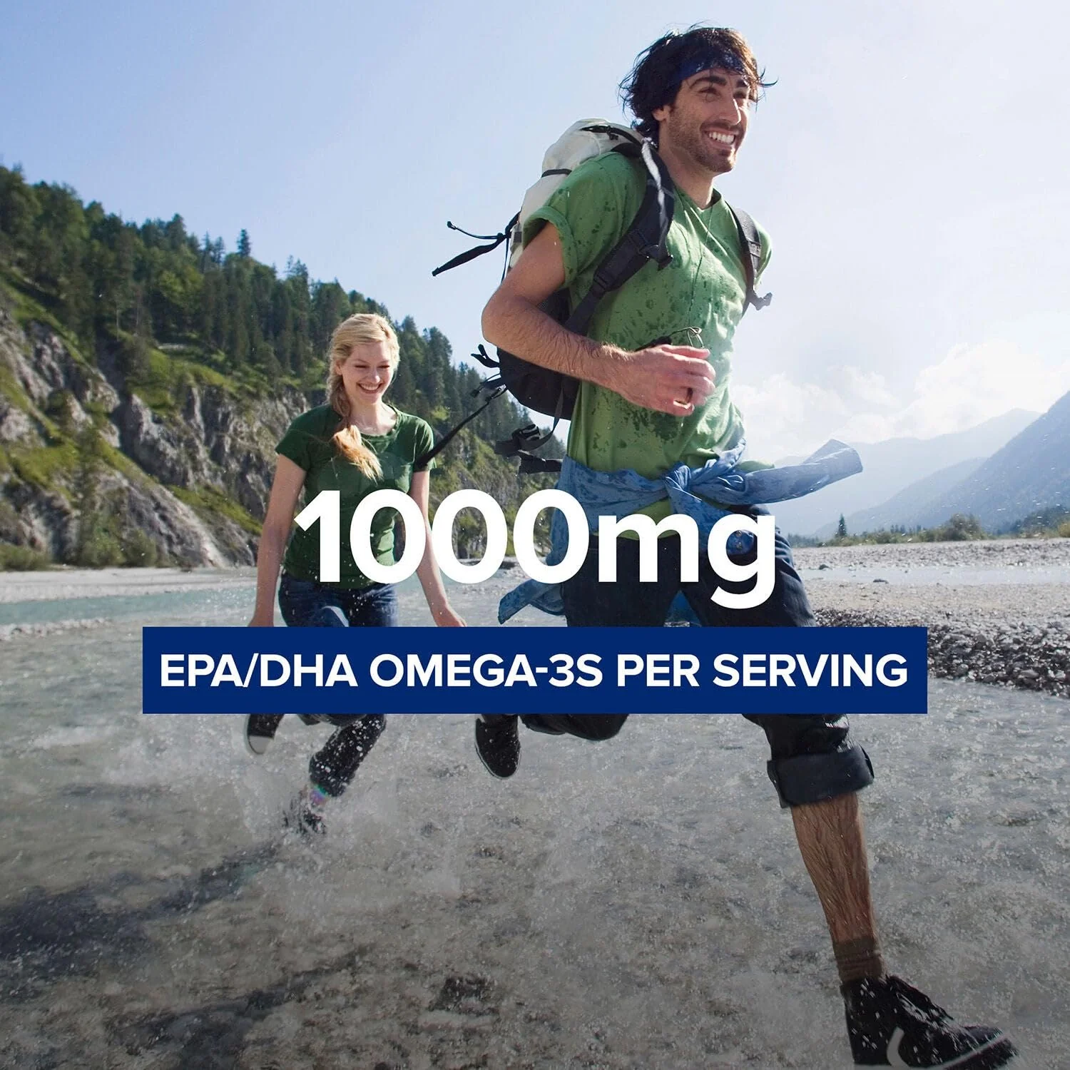 GNC Triple Strength Fish Oil 1000mg EPA & DHA | Burpless High Potency | 210 Softgels - Image 3