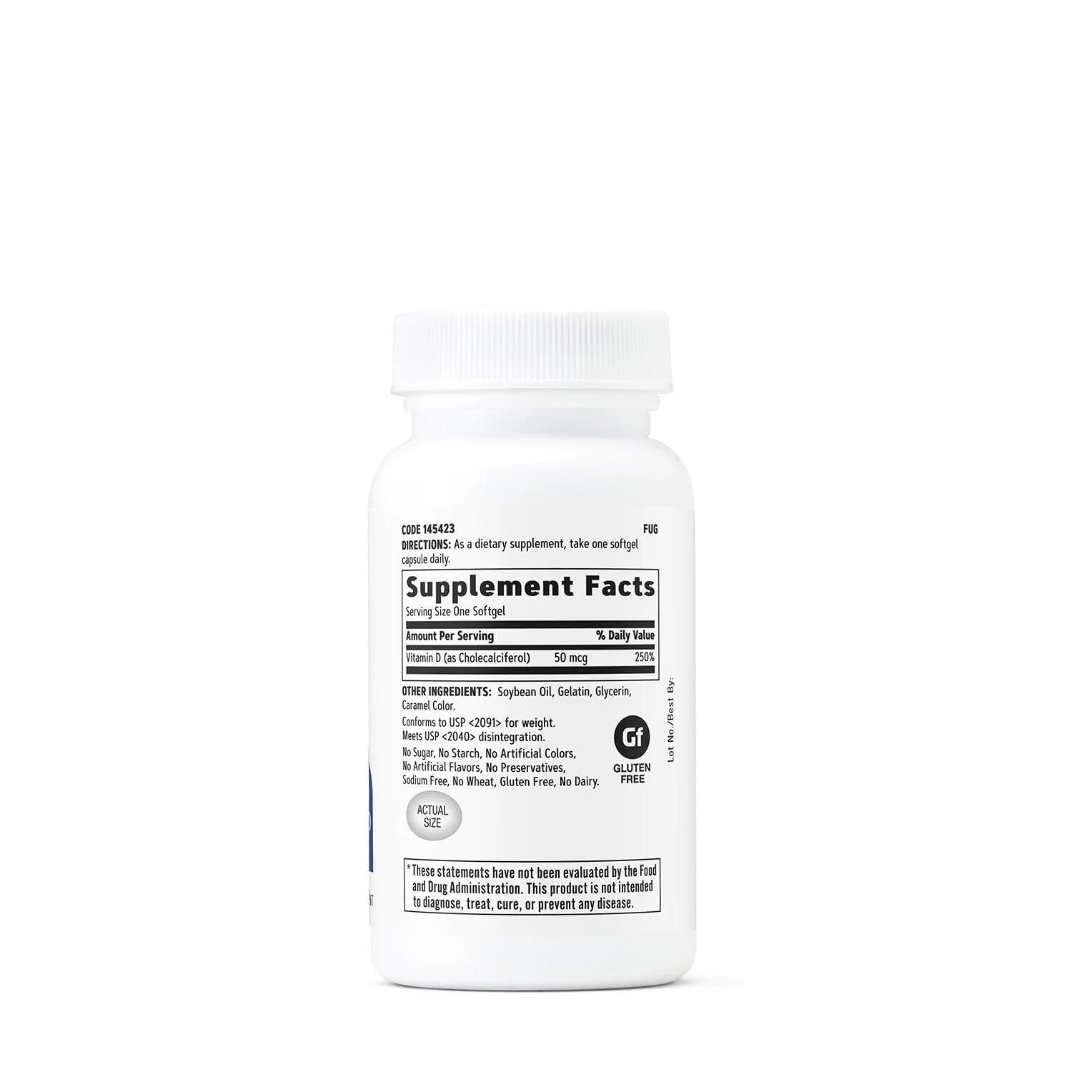 GNC Vitamin D3 50 mcg Supplement – Supports Teeth & Bone Health | 180 Servings (Pack of 2) - Image 2