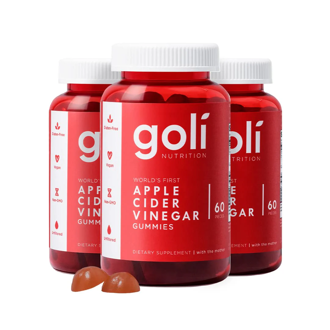 Goli Apple Cider Vinegar Gummies – 180 Count | B9 & B12, Vegan, Gluten-Free, Non-GMO - Image 9