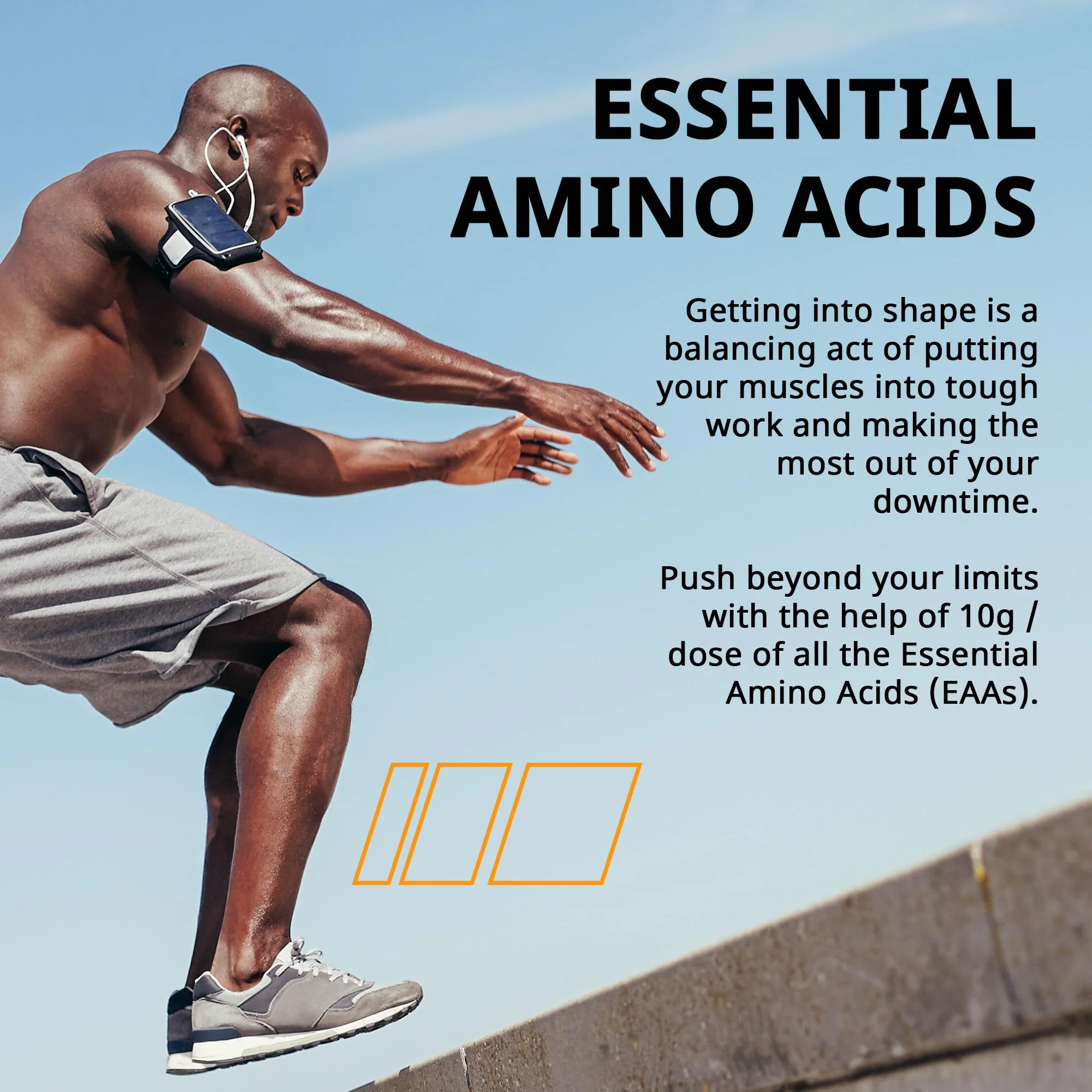 Granite Essentials Amino Acids Powder – 10g EAAs, 7g BCAAs, Orange Creamsicle (Soy & Gluten Free) - Image 6