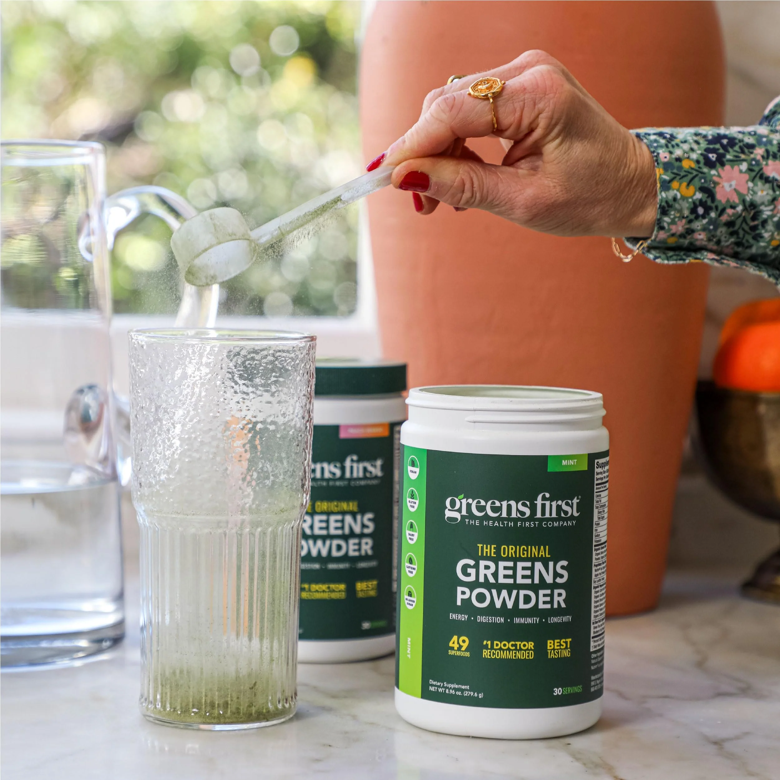 Greens First Original Greens Powder - 49 Superfoods, Chocolate, 60 Servings | Vegan & Non-GMO - Image 3