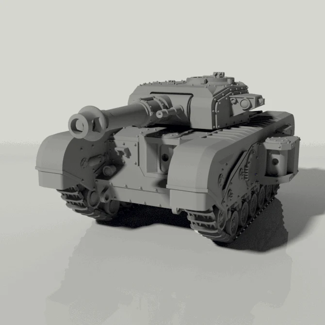 Grim Churchill Main Battle Tank / Flame Tank - Image 4