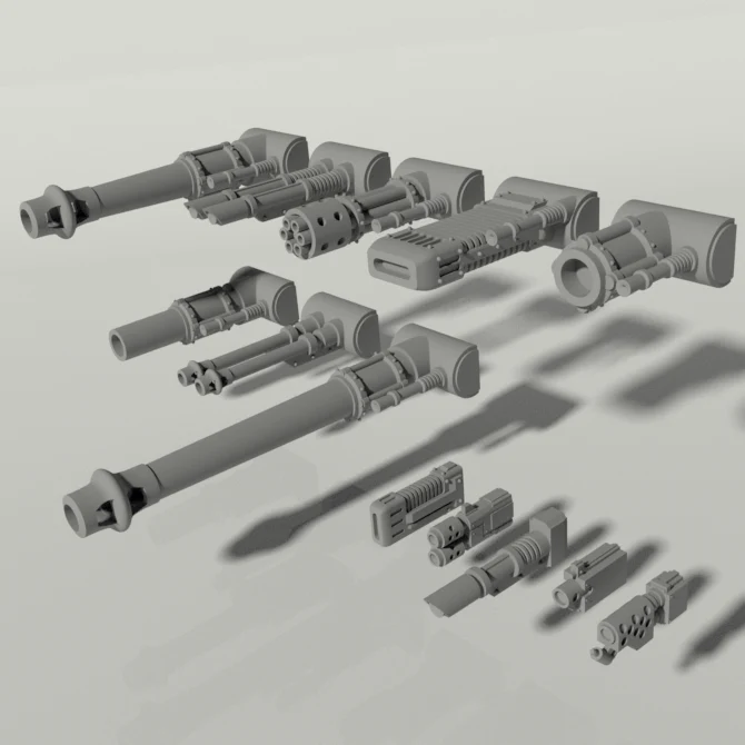 Grim Vehicle & Battle Tank Weapon Kit Bundle - Image 3