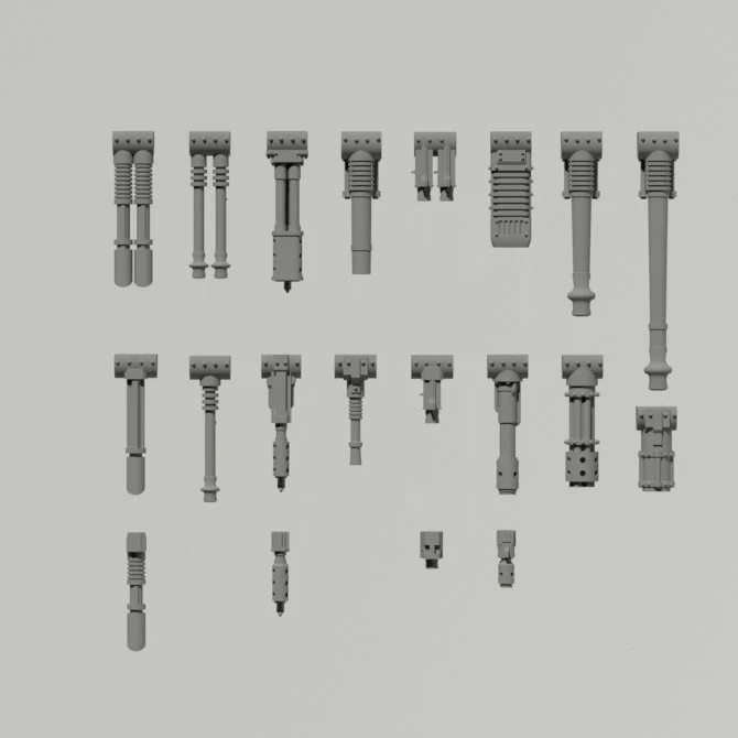 Grim Vehicle & Battle Tank Weapon Kit Bundle - Image 6