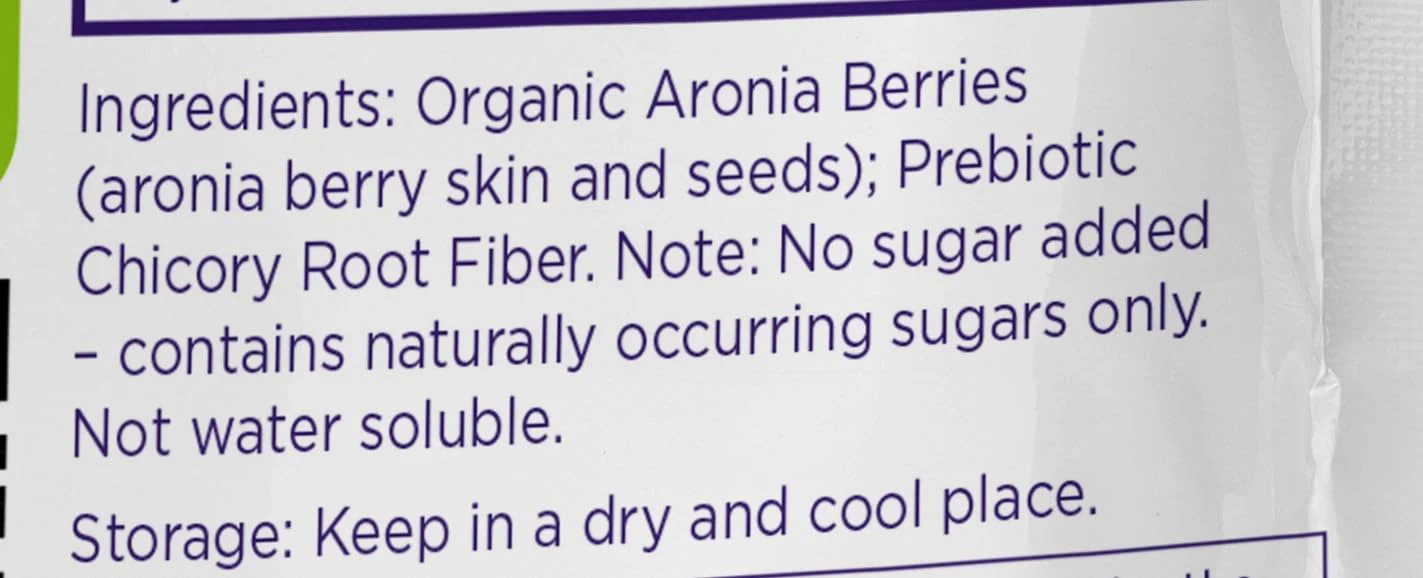 GUT BAR Aronia Powder | Aronia Berry Powder | 52 Servings | Digestive Support & Gut Health - Image 4