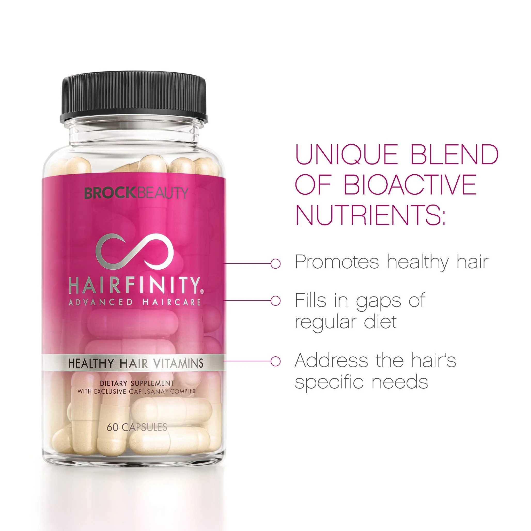 Hairfinity Hair Vitamins – Biotin, Amino Acids & Capilsana Complex | Vegan 120 Veggie Capsules - Image 10