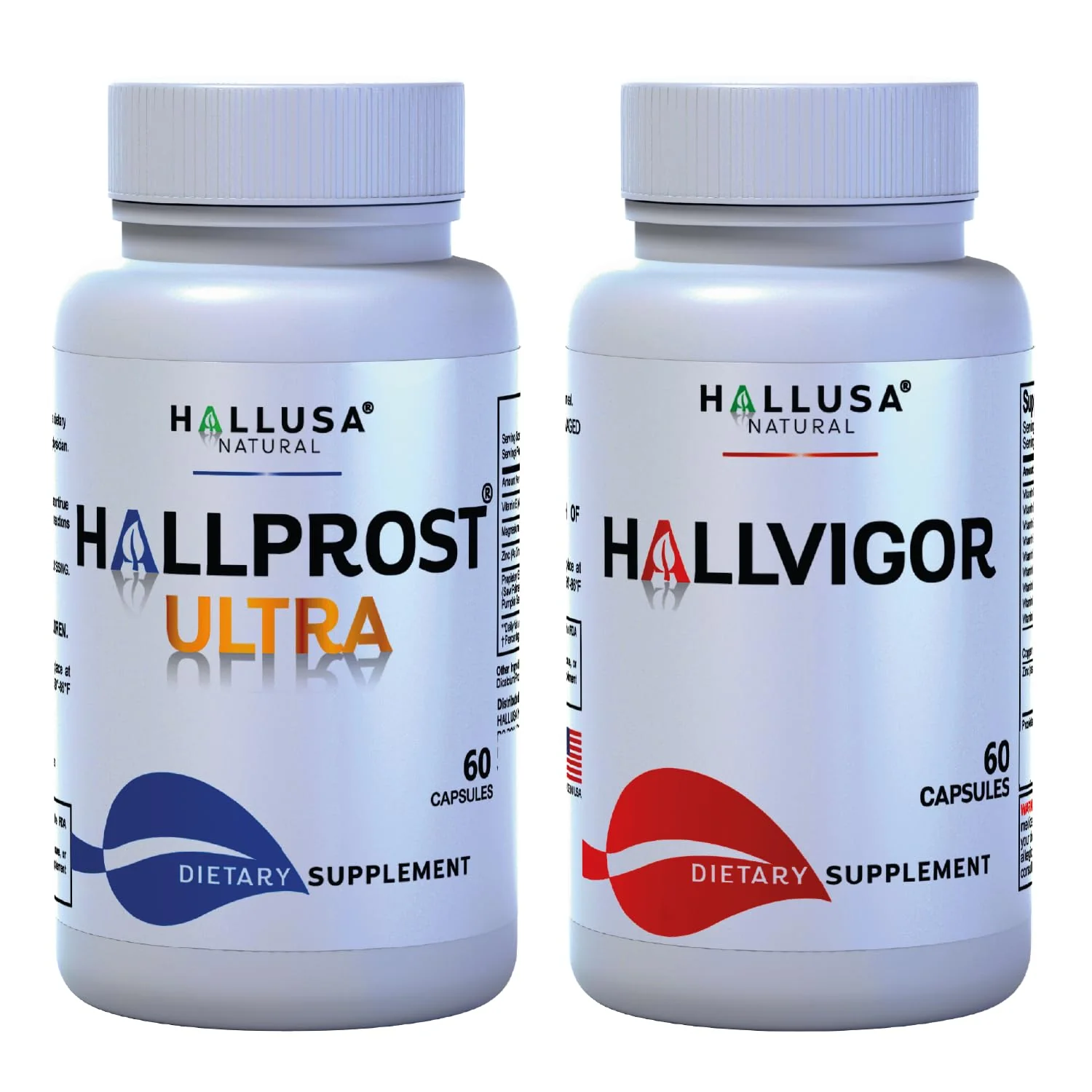 Hallusa Hallprost Ultra & Hallvigor 120 Caps - Prostate Health for Men
