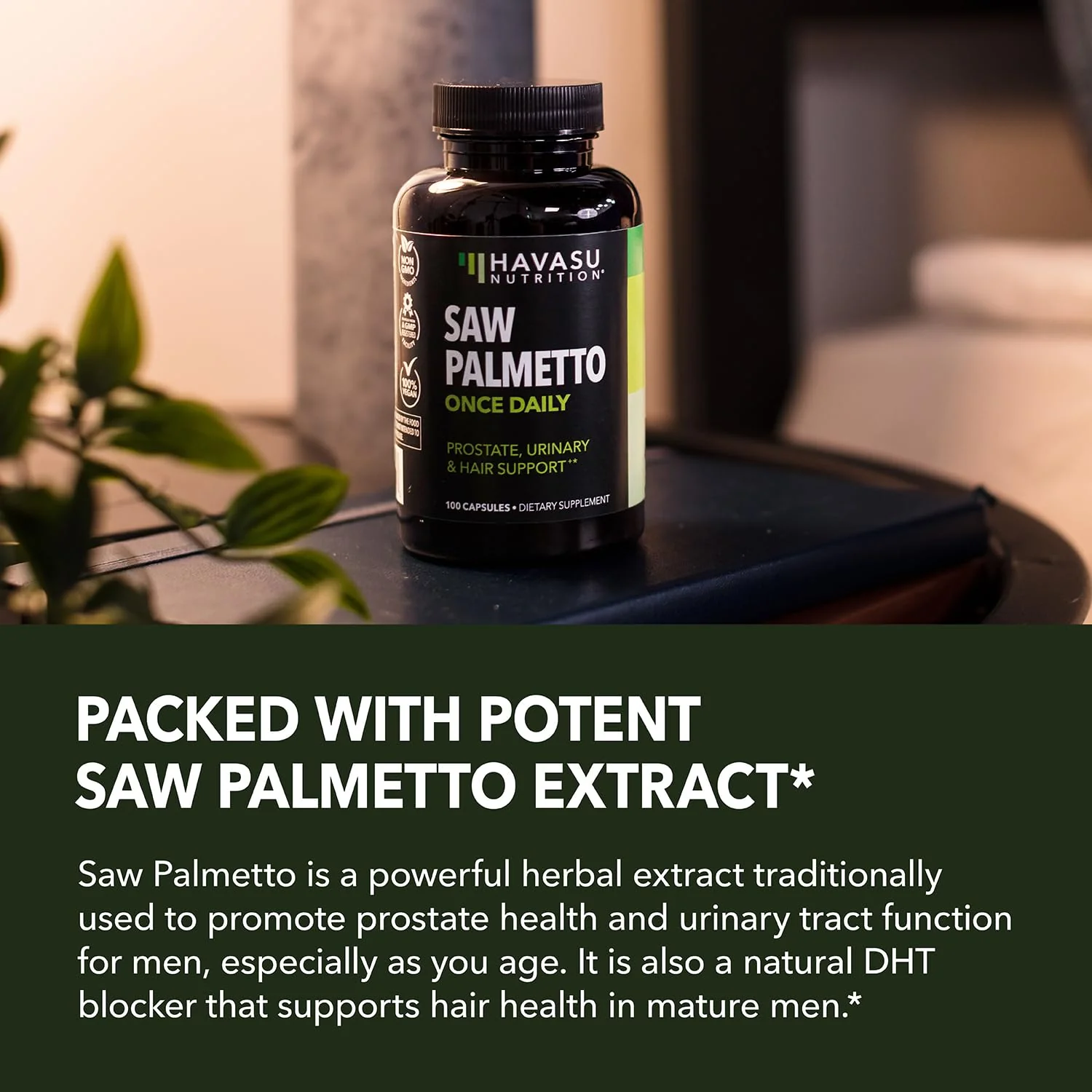 HAVASU NUTRITION Saw Palmetto for Men – Prostate Support & DHT Hair Health (500mg) - Image 13