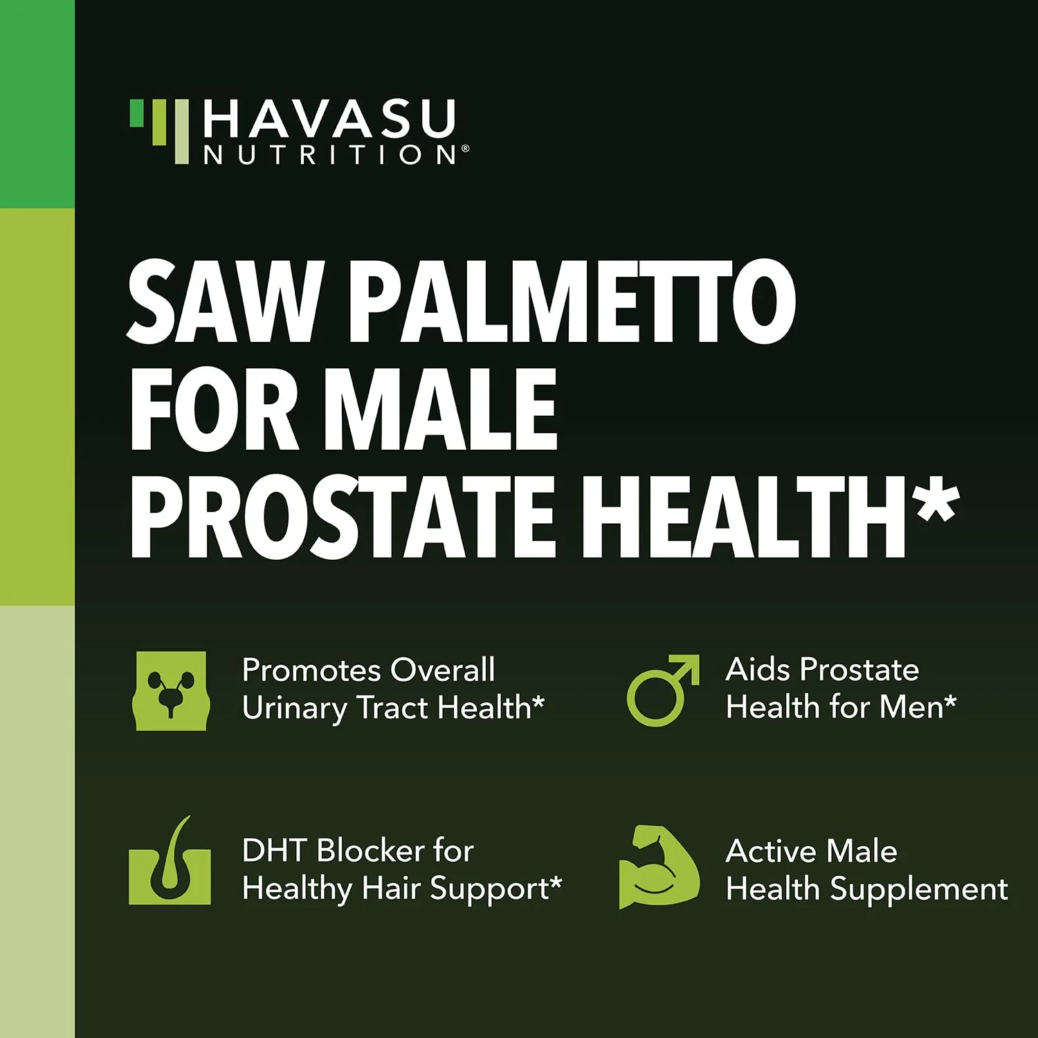 HAVASU NUTRITION Saw Palmetto for Men – Prostate Support & DHT Hair Health (500mg) - Image 4