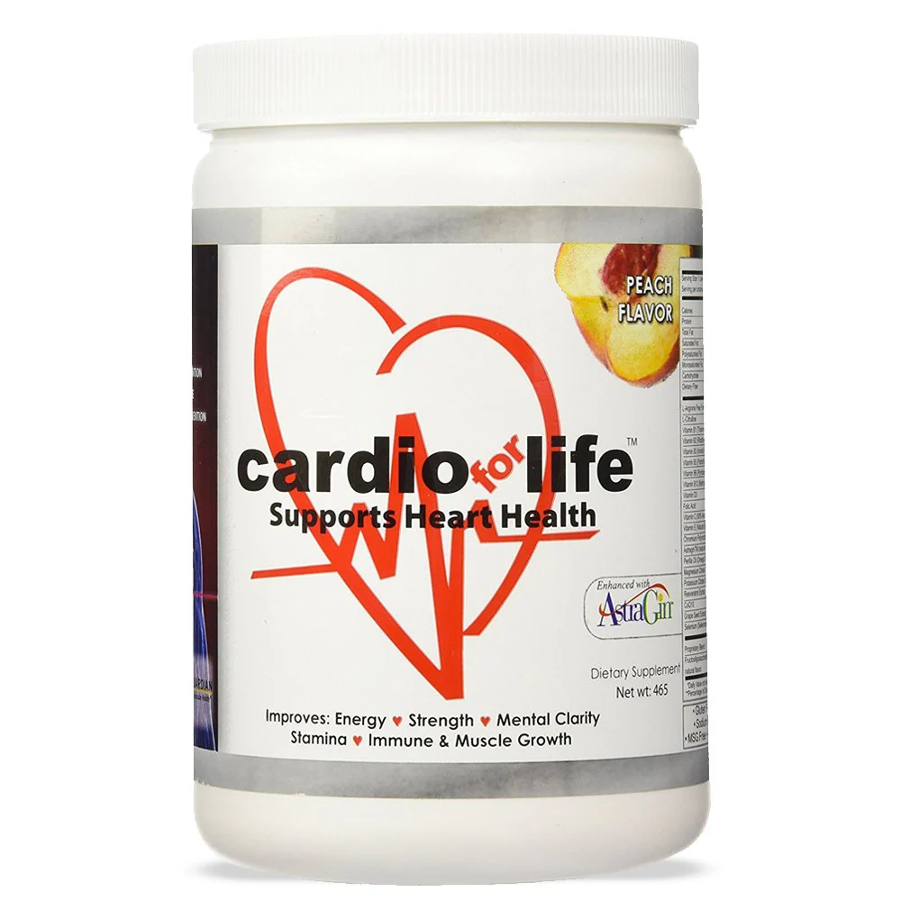 Health Guardian Cardio for Life L-Arginine Powder 16oz – Natural Nitric Oxide & Energy – Peach - Image 5