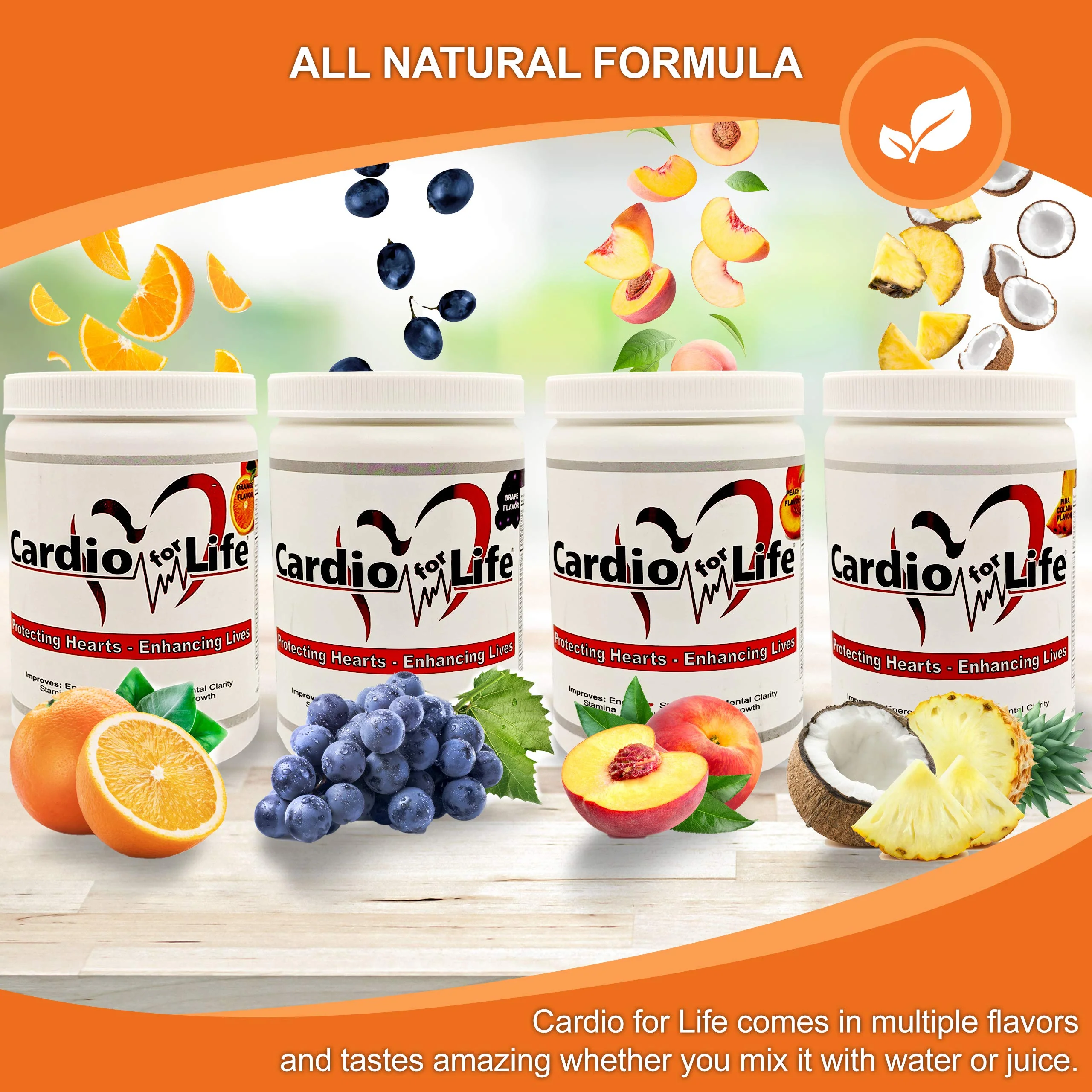 Health Guardian Cardio for Life L-Arginine Powder 16oz – Natural NO Support (Orange) - Image 16