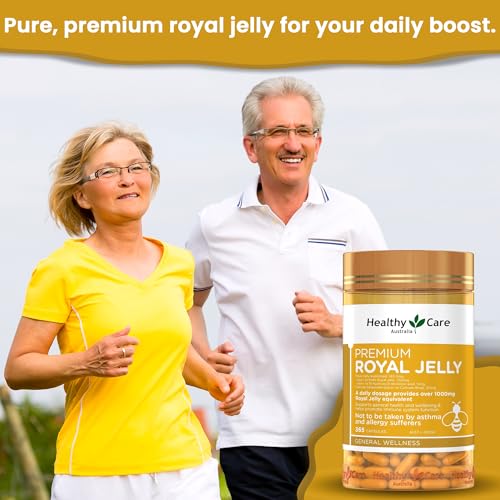 Healthy Care Royal Jelly 1000, 365 Capsules – Made in Australia - Image 7