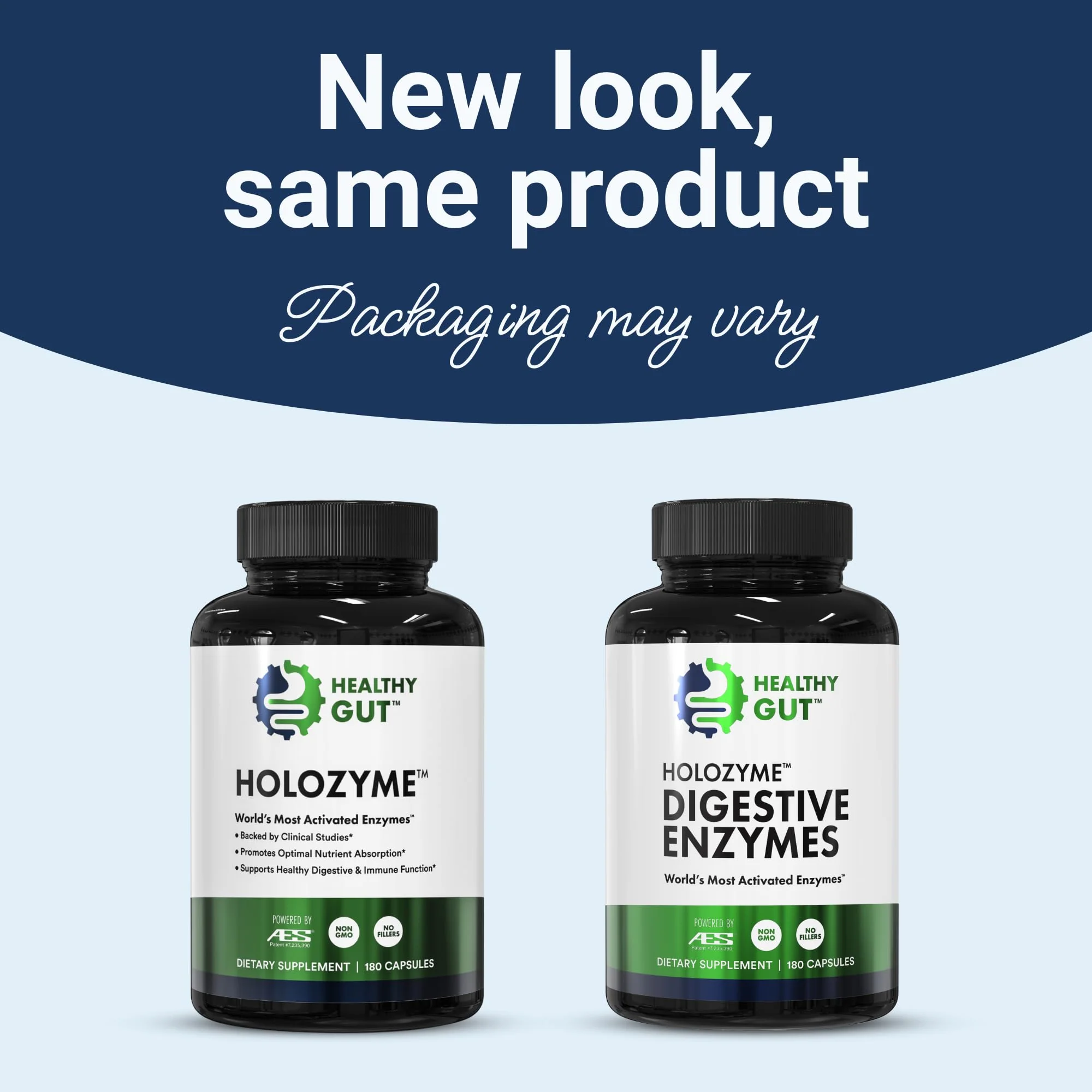 Healthy Gut HoloZyme Max Strength Digestive Enzymes | FODMAP Support with Inulinase, Amyloglucosidase & Invertase | 90 Servings - Image 12