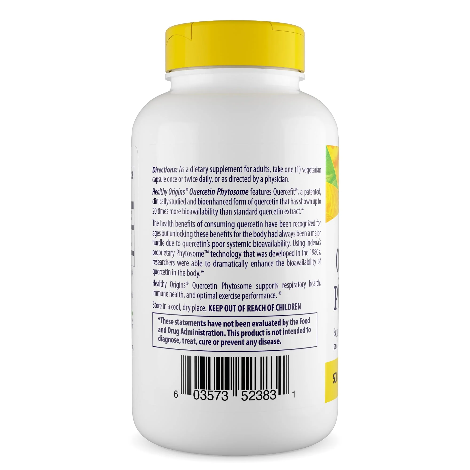 Healthy Origins Quercetin Phytosome 500 mg – Immune & Respiratory Support - Image 3