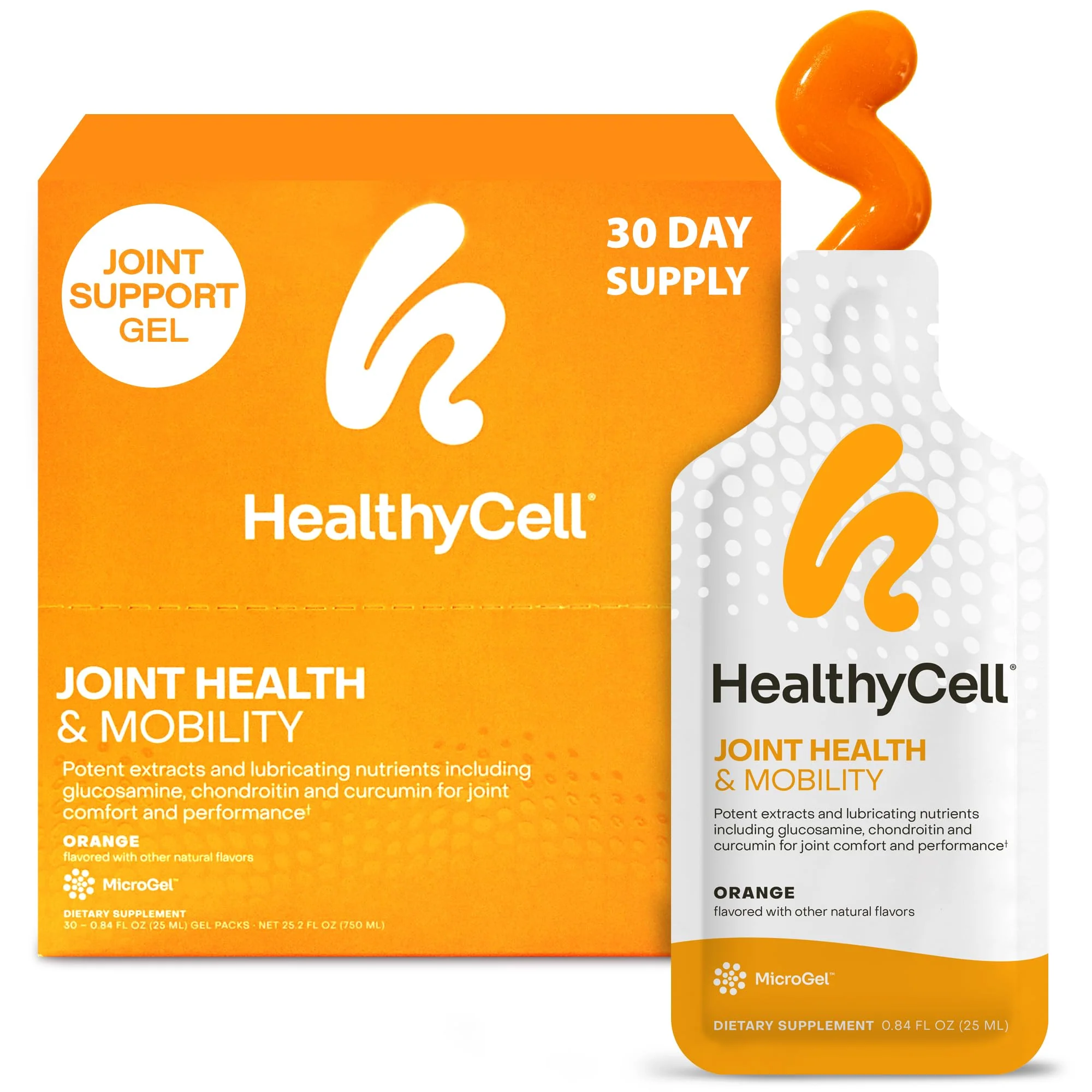 HealthyCell Joint Health & Mobility Daily MicroGel – Ultra-Absorbable Gel Packs, 30 Count - Image 7