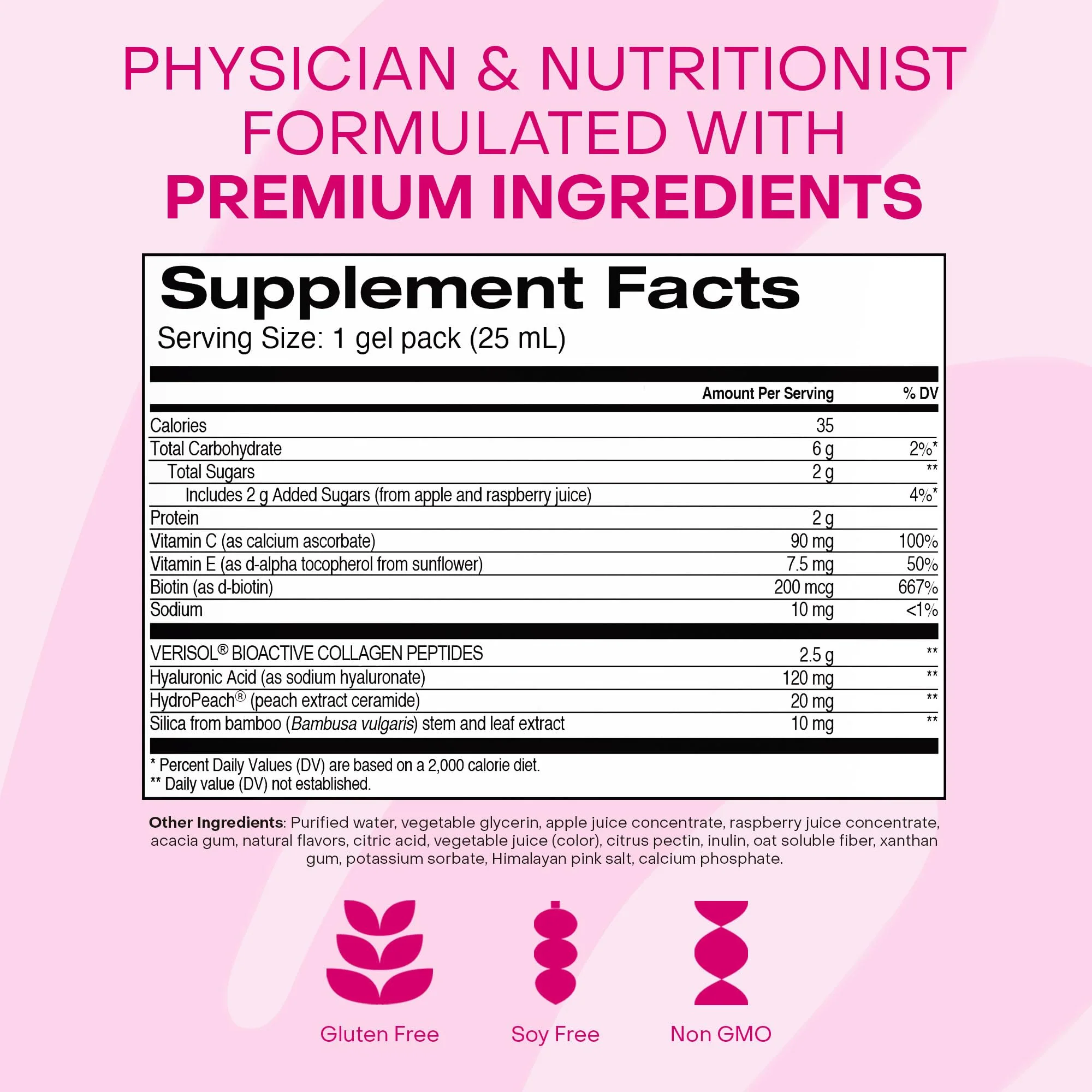 HealthyCell Vibrant Hair, Skin & Nails Daily MicroGel – Hydrating Nutrients - Image 5