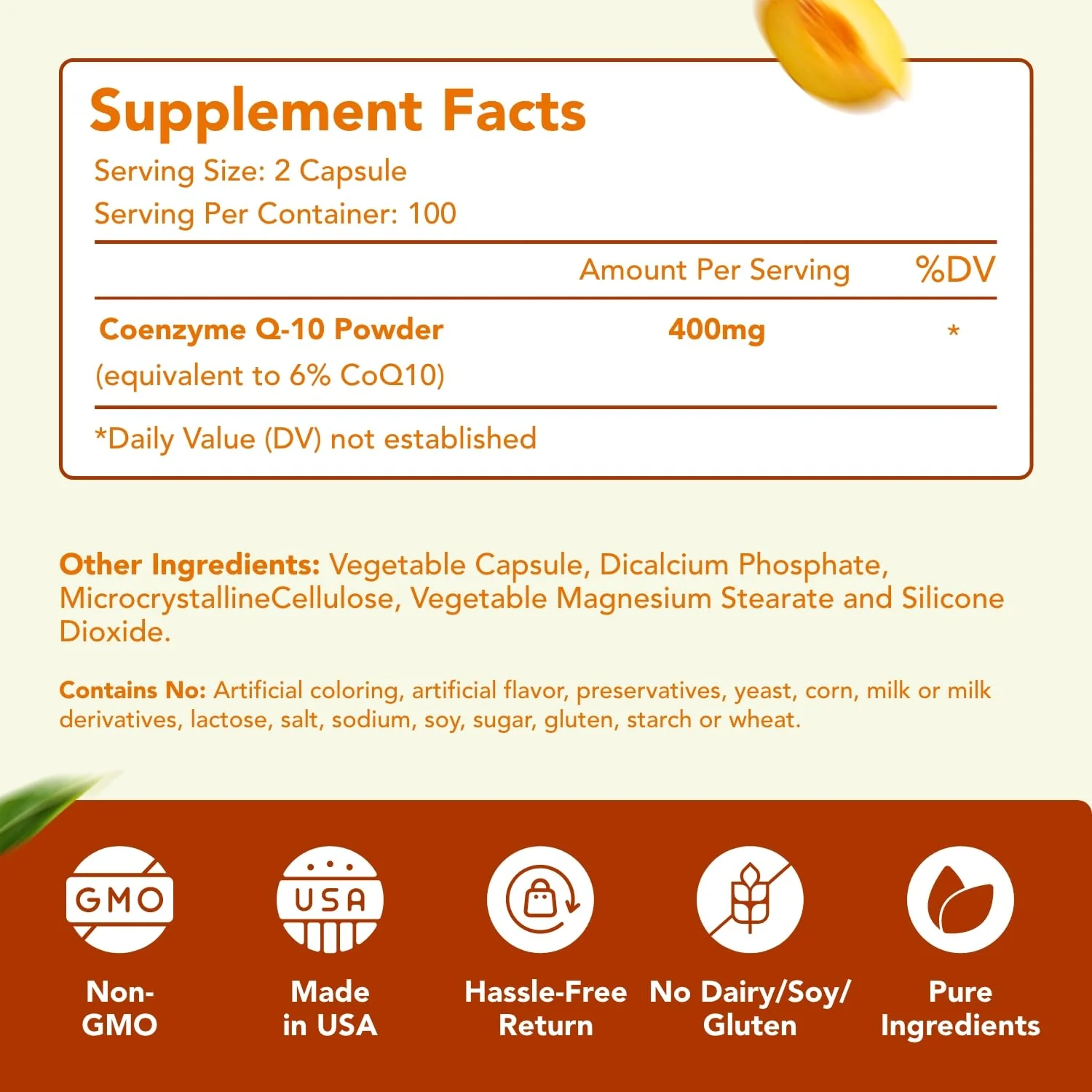 HealthyWayRx CoQ10 400mg - Once Daily Capsules for Heart & Energy | Non-GMO, American Made - Image 11